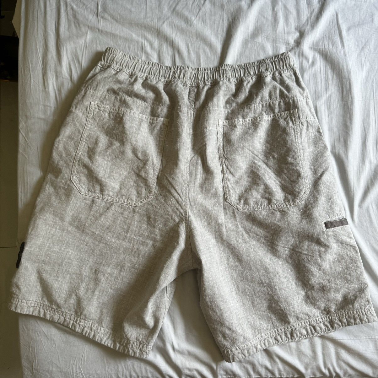Stone Island linen shorts Stone Island Size US 33 - 2 Thumbnail