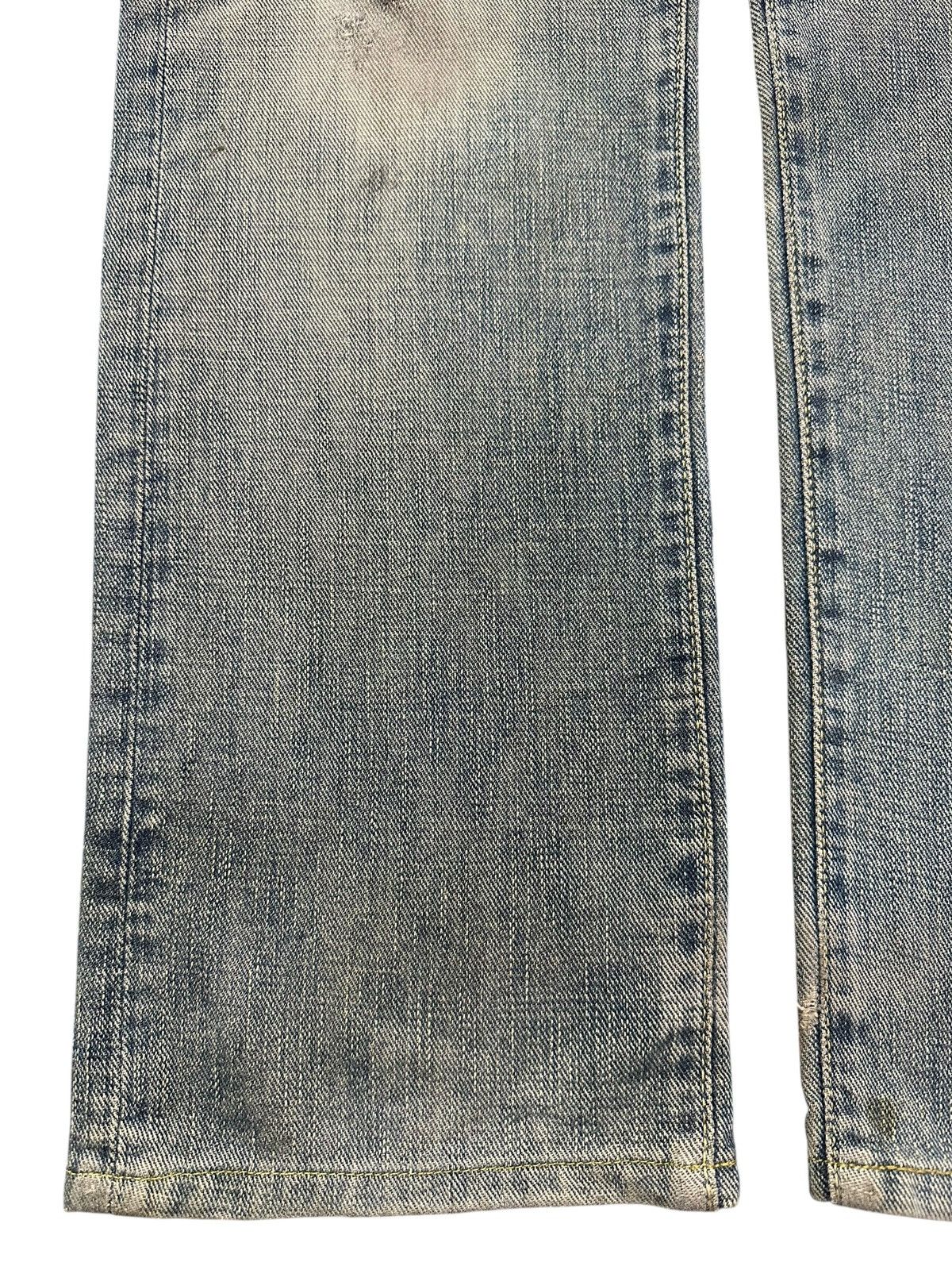 Japanese Brand Vintage Japanese Brand Blue Mud Wash Distress Style Loose Size US 31 - 7 Thumbnail