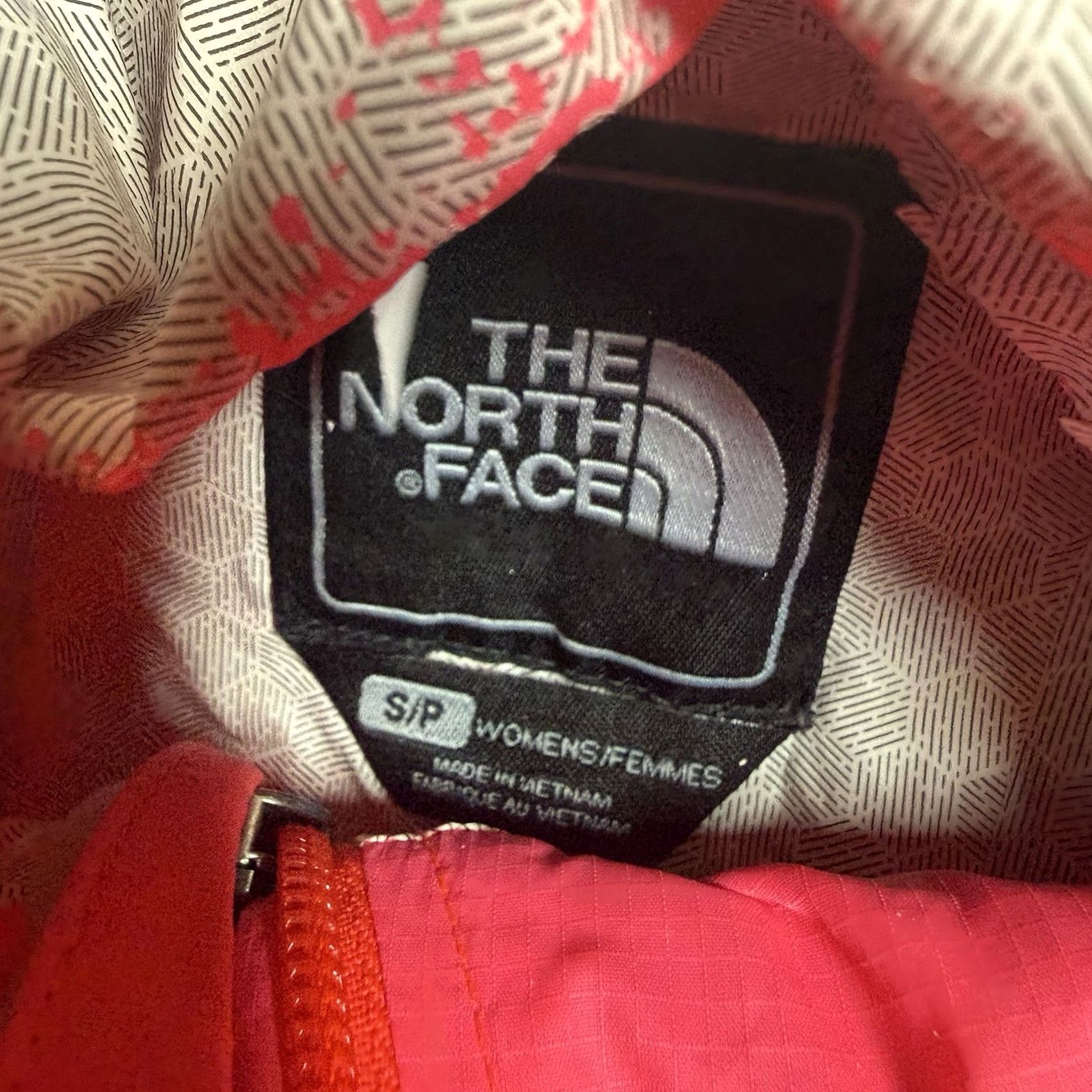 The North Face The North Face Jacket Womens Small Logo Full Zip Hyvent 2.5L Windbreaker Raincoat Pink S Womens Size S / US 4 / IT 40 - 7 Thumbnail