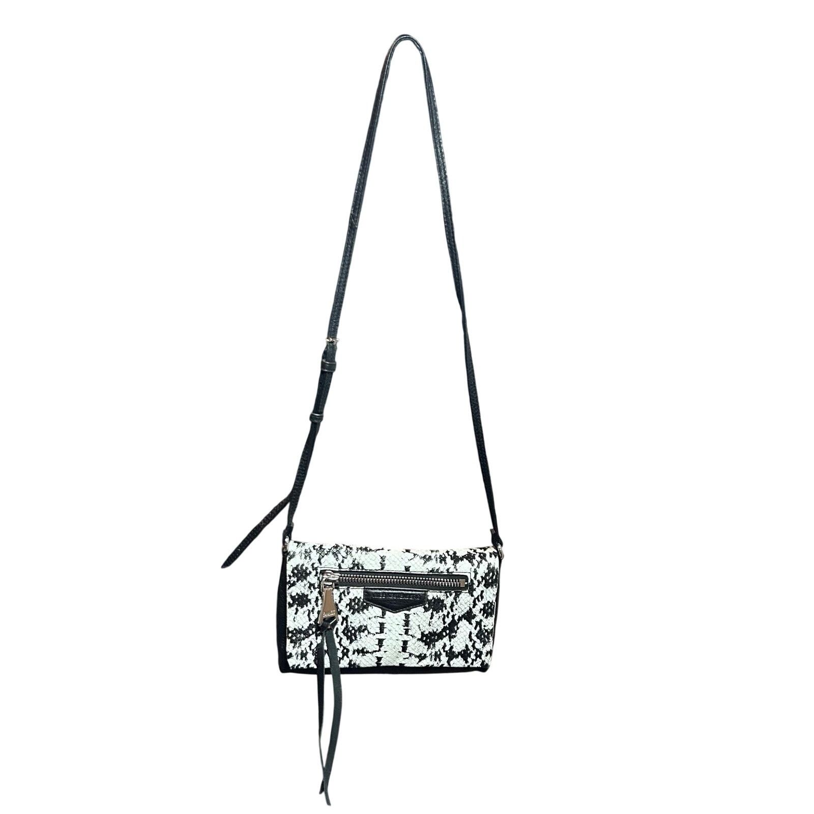 Aimee Kestenberg Bali Snake Leather Crossbody Bag in Black, Women's