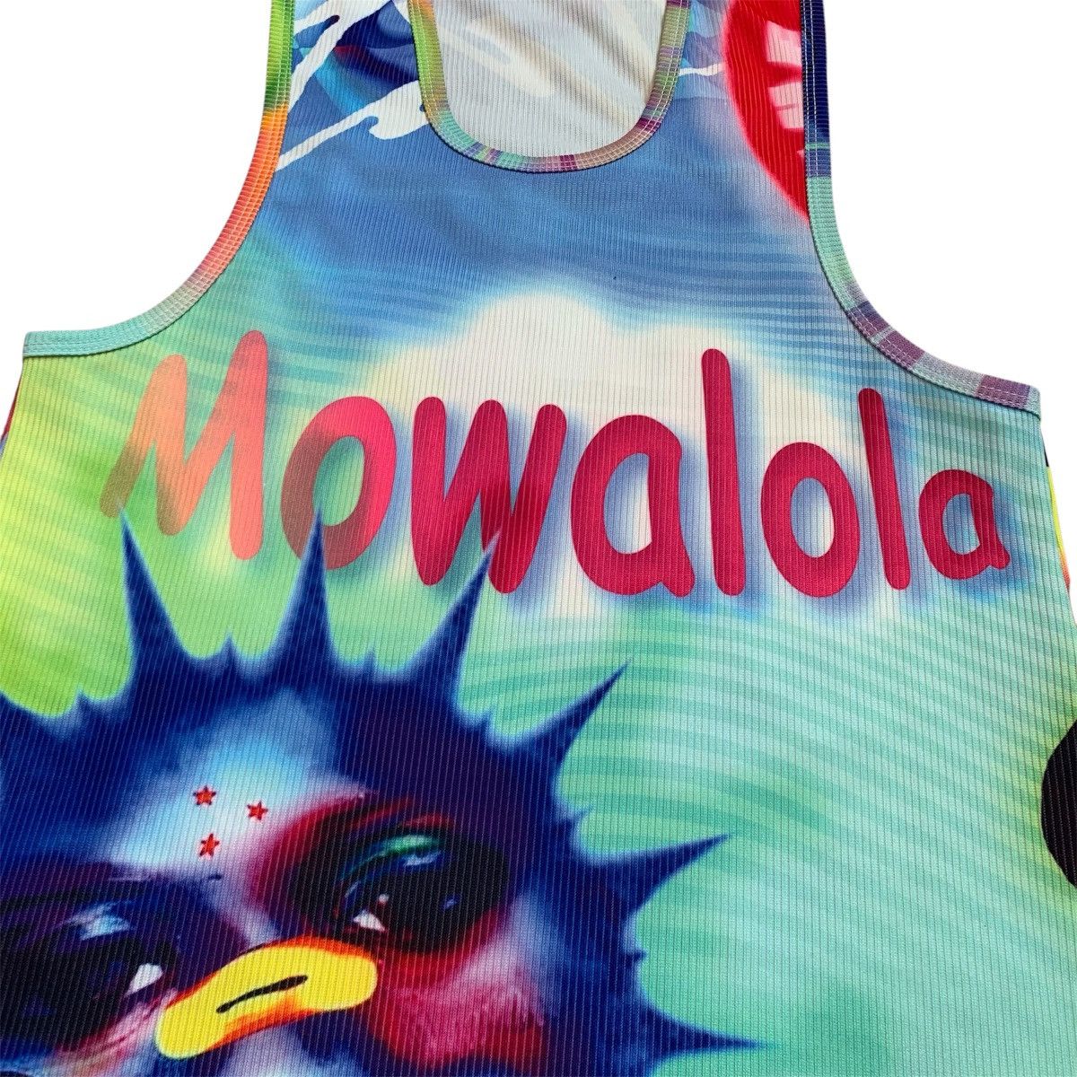 Mowalola Mowalola Multicolor MTV Tank Top Size US L / EU 52-54 / 3 - 5 Thumbnail