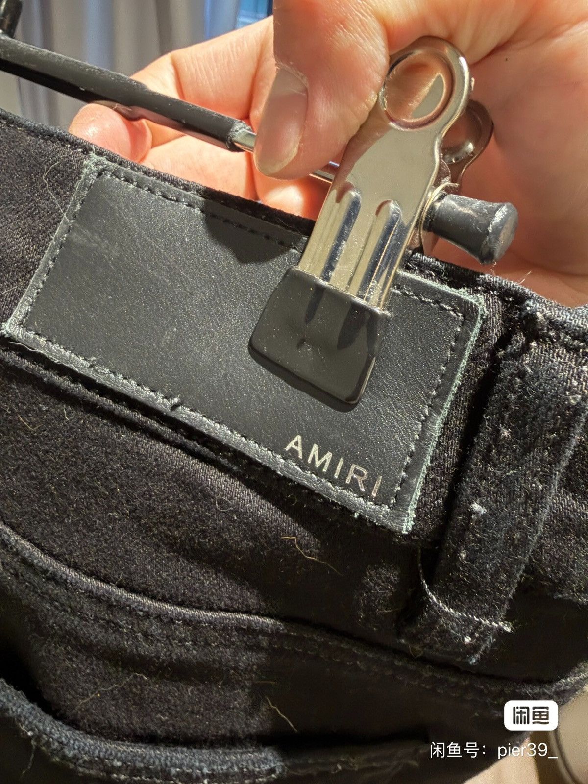 Amiri Amiri Classic Black MX1 Jeans-2506XY Size US 33 - 7 Thumbnail