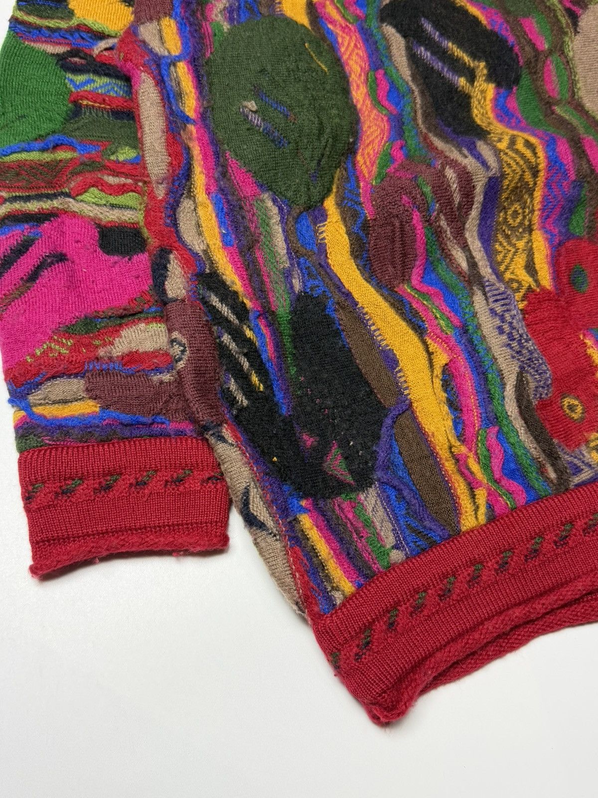 Coogi Coogi - 3D Wool Sweater Size US S / EU 44-46 / 1 - 13 Thumbnail