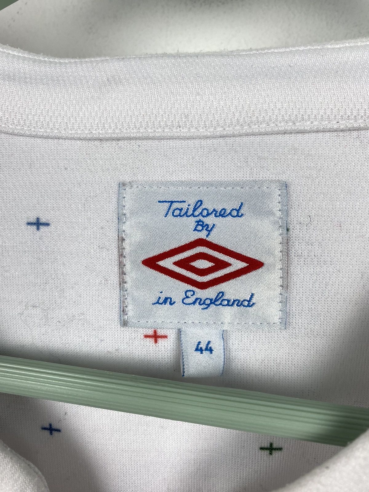 Umbro England Wilshere 2012 Football Soccer Jersey Italy Beckham Size US L / EU 52-54 / 3 - 11 Thumbnail