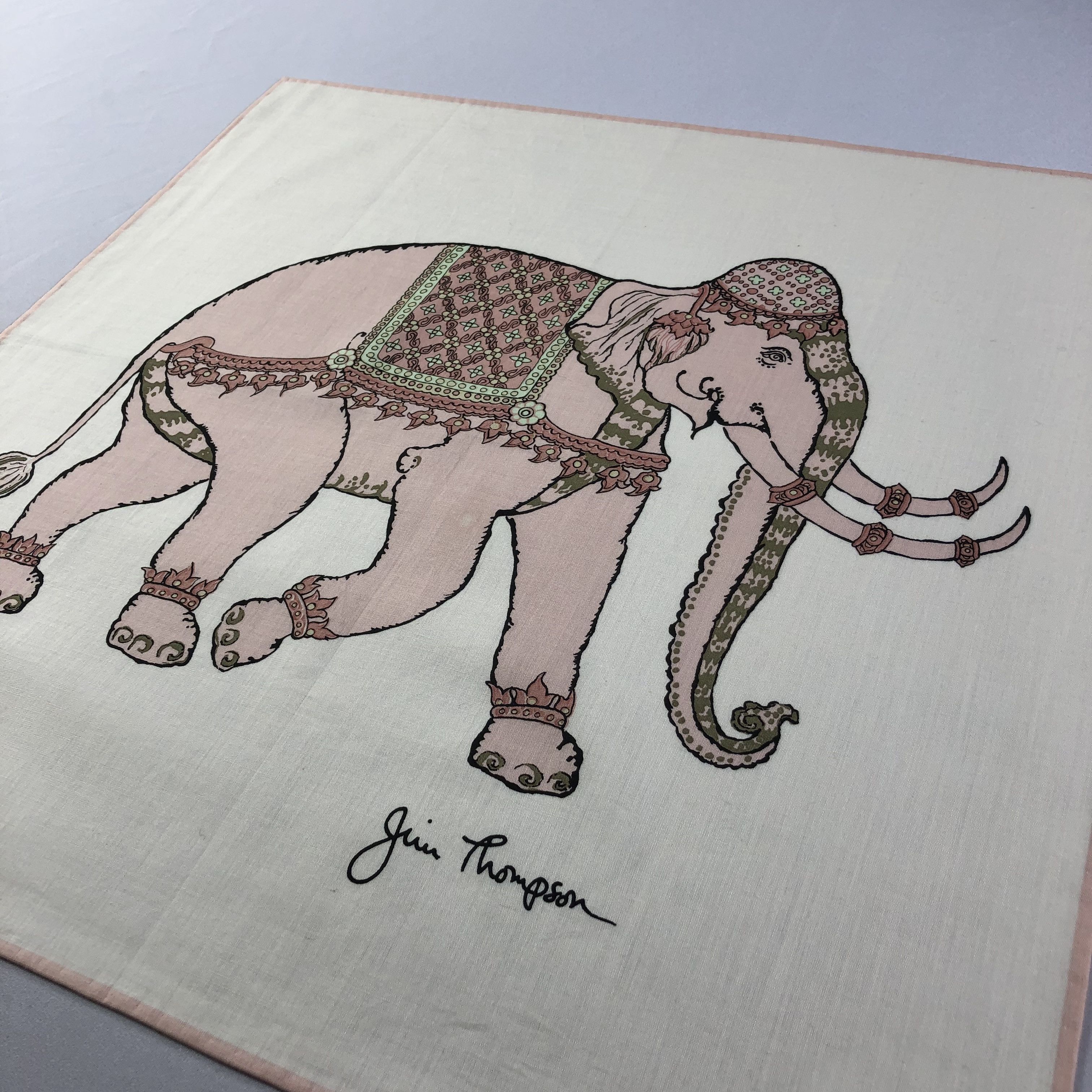 Jim Thompson Jim Thompson Handkerchief Neckerchief Bandana H1760 Size ONE SIZE - 2 Thumbnail