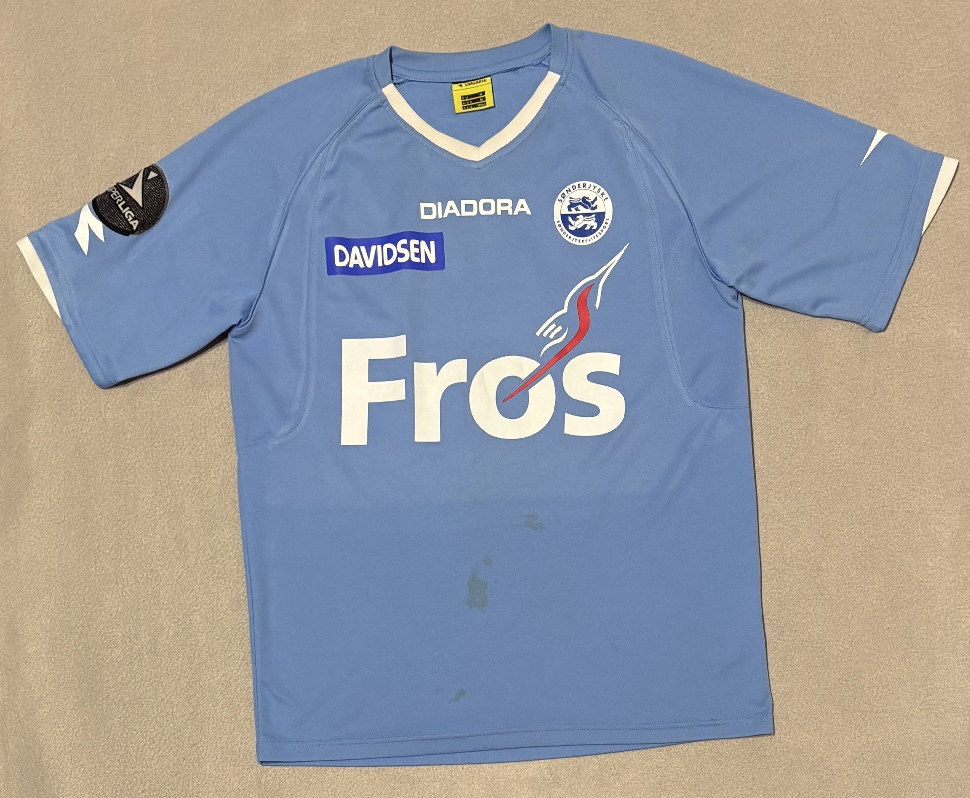 Diadora SonderjyskE 2013/2014 Christensen #7 Diadora Player Issue Size US M / EU 48-50 / 2 - 5 Thumbnail