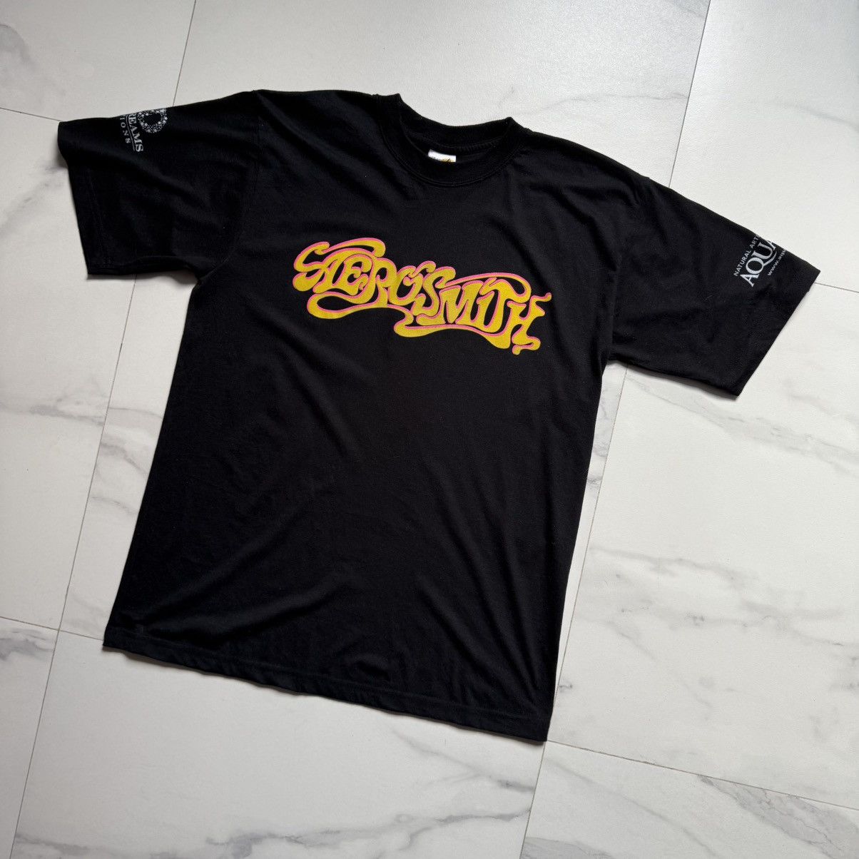 Aerosmith × Vintage Sick Rare! Vintage 2011 Aerosmith In Panama T-Shirt Size US M / EU 48-50 / 2 - 4 Thumbnail