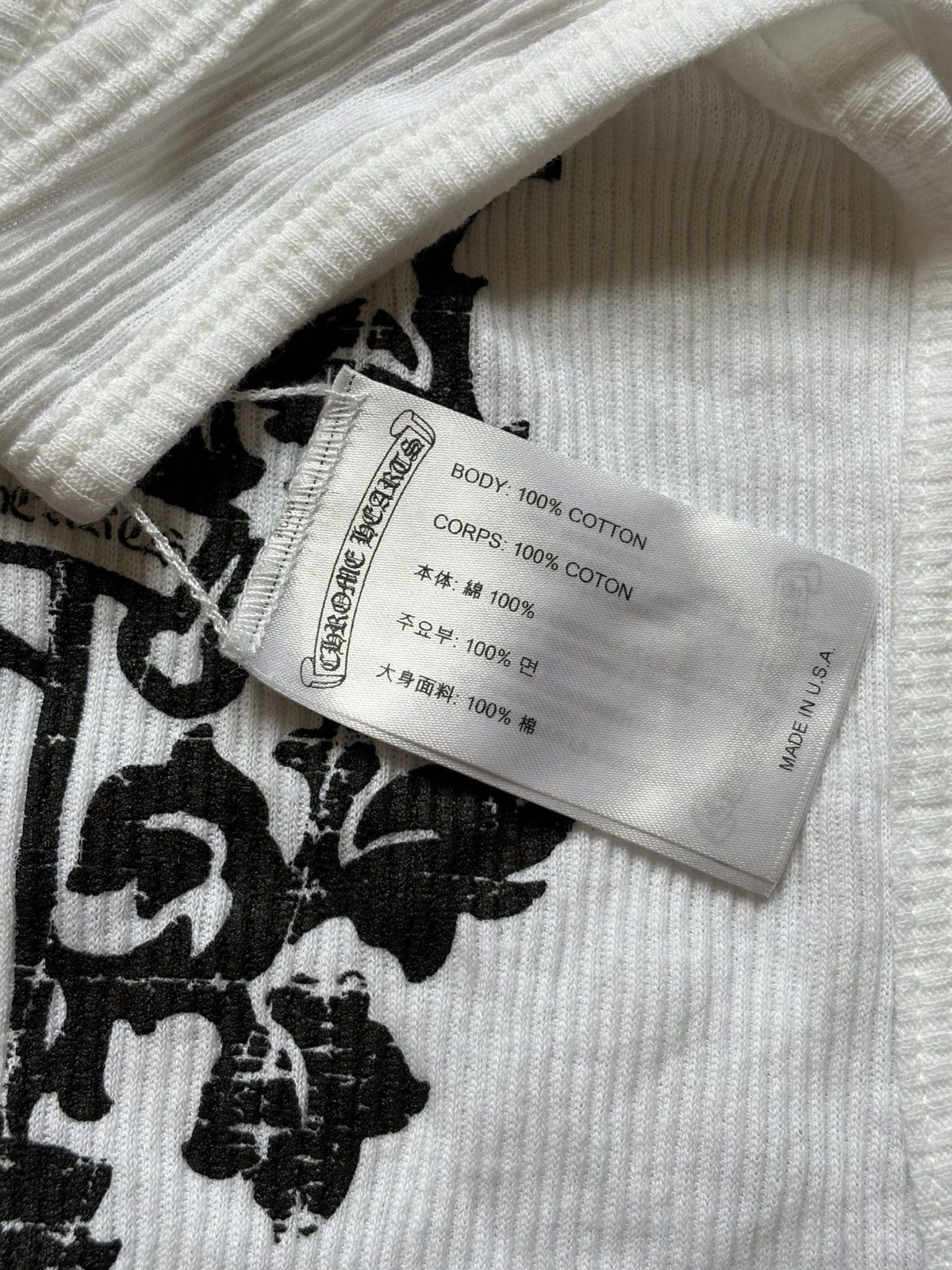 Chrome Hearts Chrome Hearts White Vine Dagger Tank Top Size US M / EU 48-50 / 2 - 6 Thumbnail