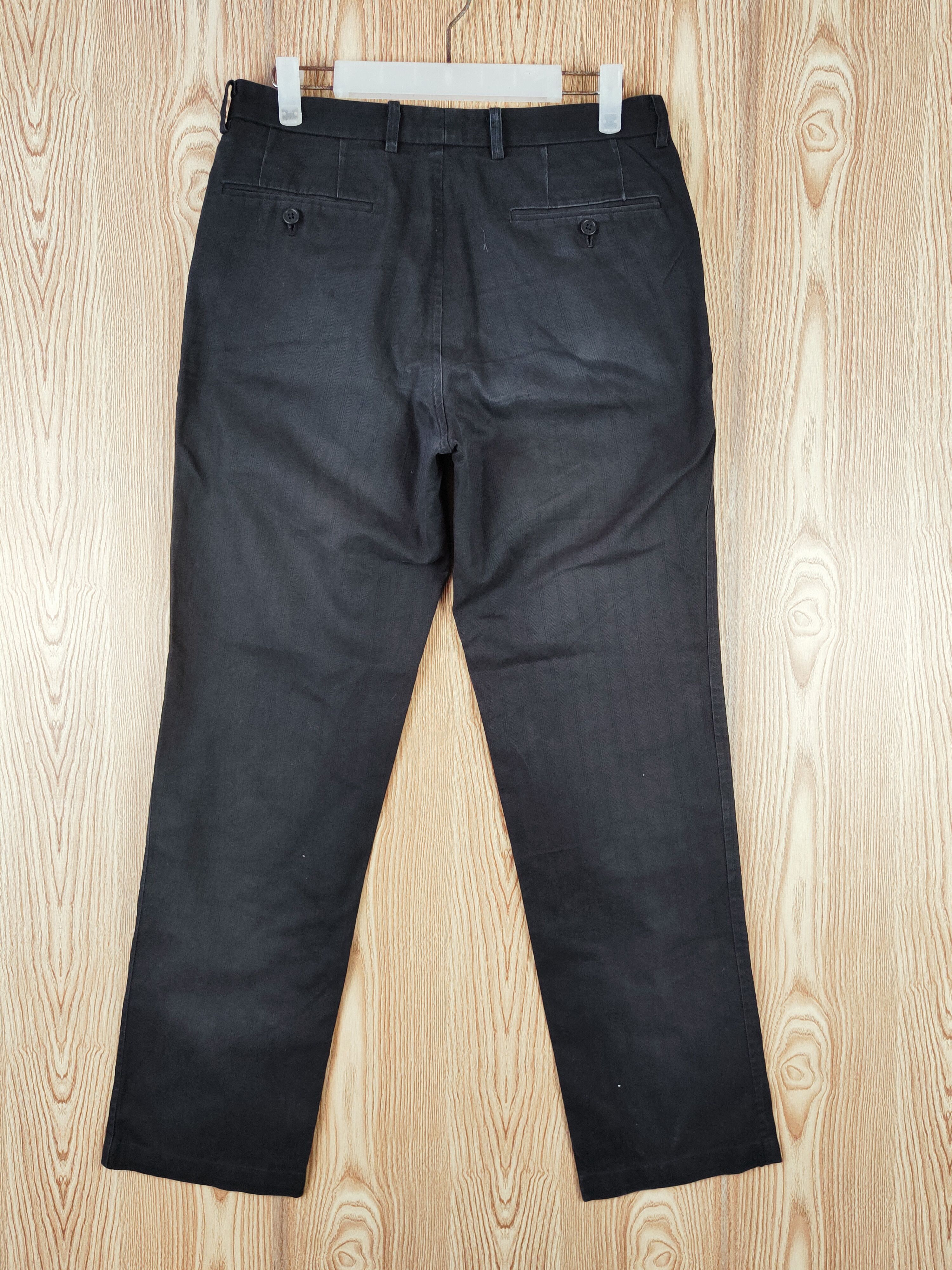 Japanese Brand Les Mues Black Faded Multipocket Casual Pants #S2778 Size US 31 - 7 Thumbnail