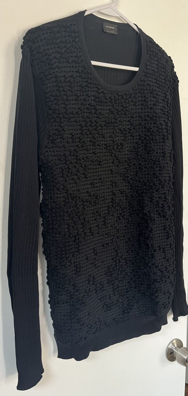 Jil Sander Jil Sander Textured Rib knit sweater Size US M / EU 48-50 / 2 - 3 Thumbnail