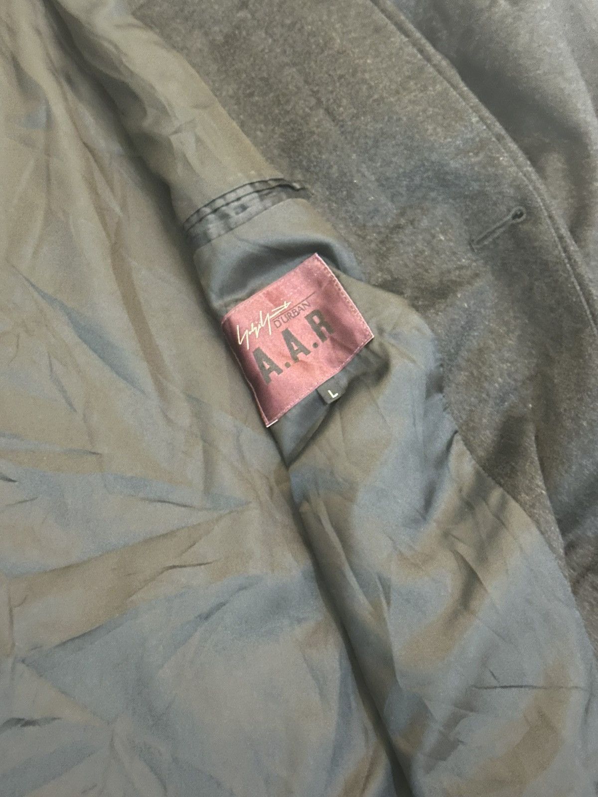 Yohji Yamamoto Long jacket by Yohji yamamoto x durban Size US L / EU 52-54 / 3 - 4 Thumbnail
