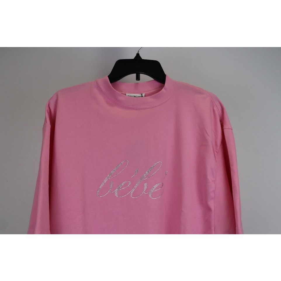 Balenciaga o1rshd1 Worn Out T-Shirt BEBE Vintage T-Shirt in Pink Size US M / EU 48-50 / 2 - 4 Thumbnail