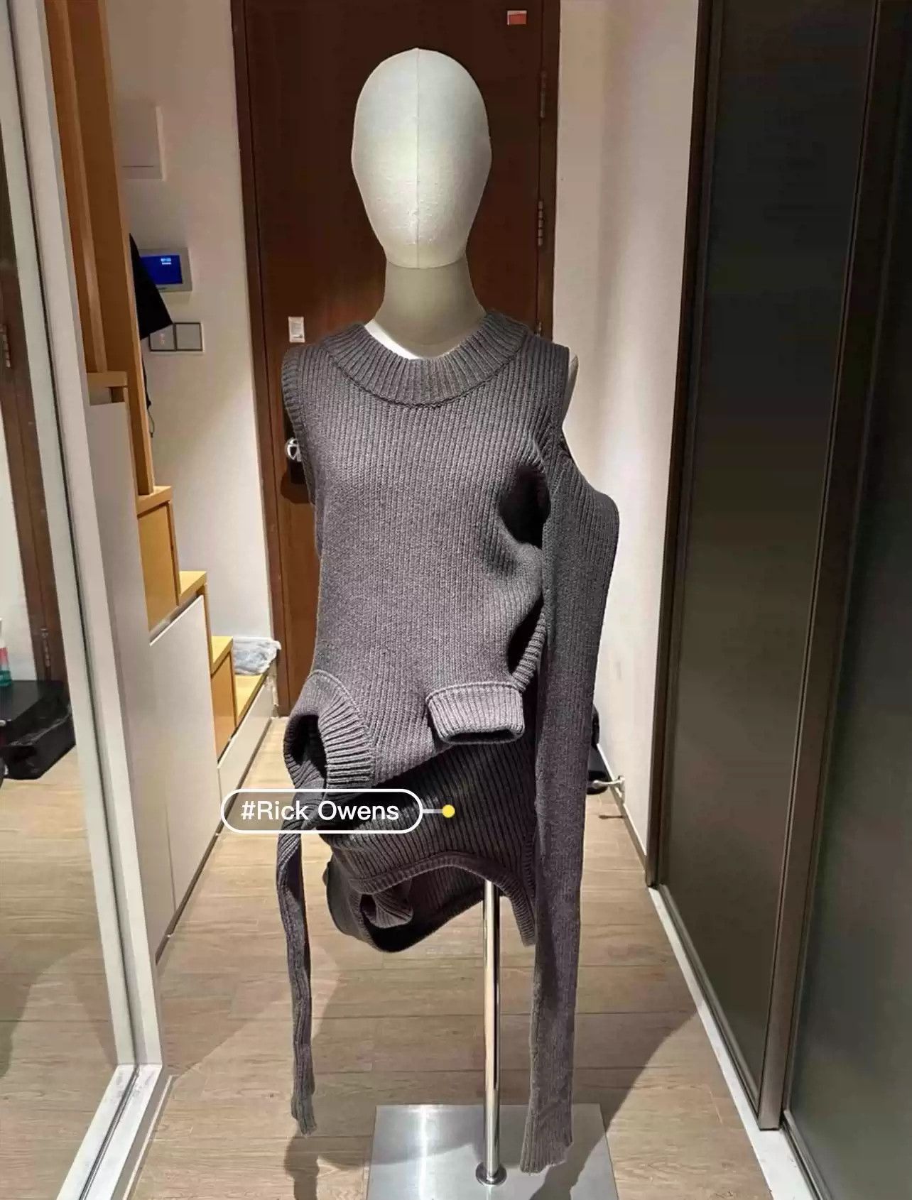 Rick Owens Rick owens FW21 gethsemane bananaBanana sweater-2505 Size US L / EU 52-54 / 3 - 6 Thumbnail
