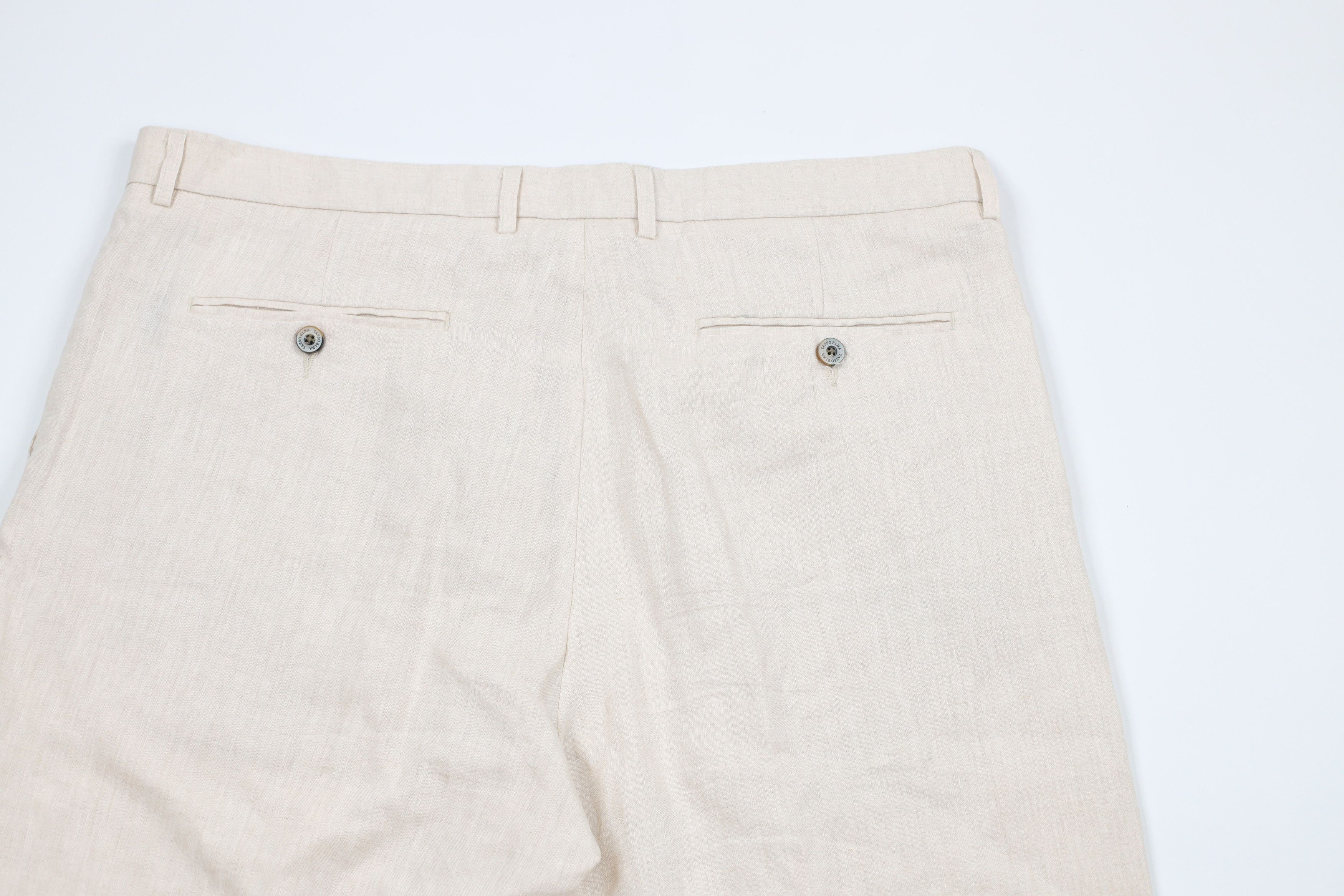 Vintage Vintage 90s Streetwear Linen Blend Harem Beach Pants Beige Size US 36 / EU 52 - 11 Thumbnail