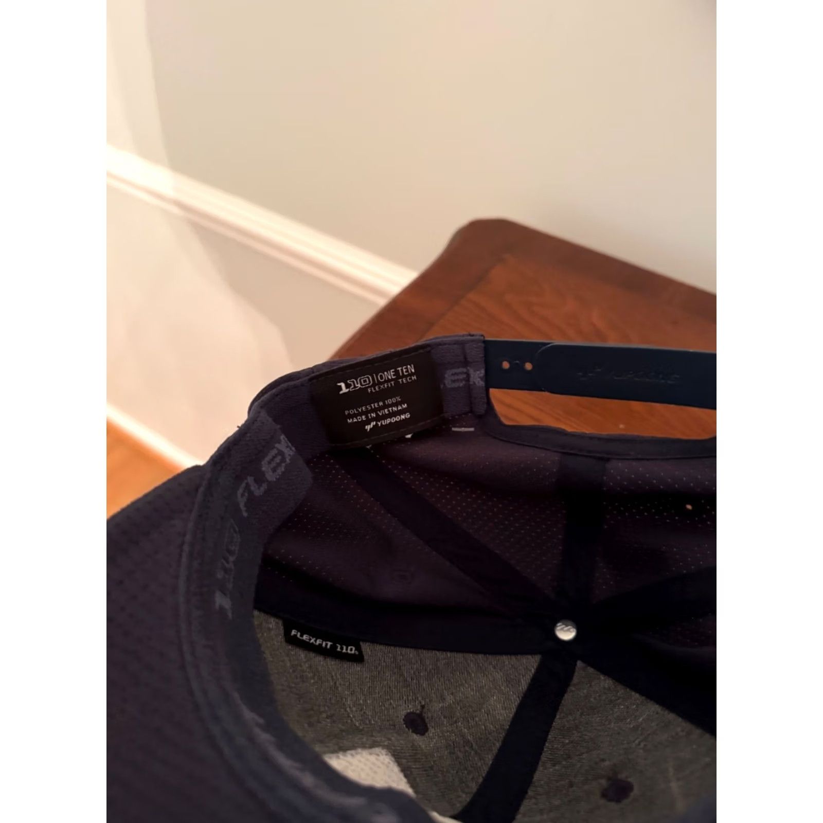TravisMathew Travis Mathew Hat Cap Snapback Navy Golf Cart Golfer One Ten Flexfit Tech Beer Baseball Cap Adjustable Men Blue Everyday Sports Logo Size ONE SIZE - 5 Thumbnail