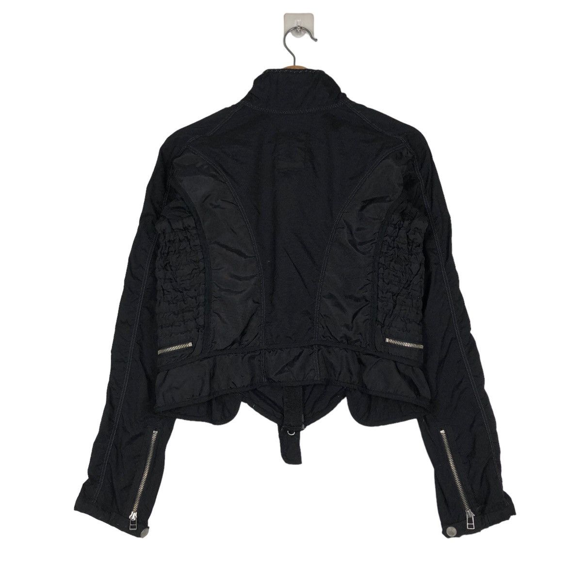 Japanese Brand 🔥Vintage Cropped Biker Jacket Bondage Parachute MFG Japan Size US M / EU 48-50 / 2 - 8 Thumbnail