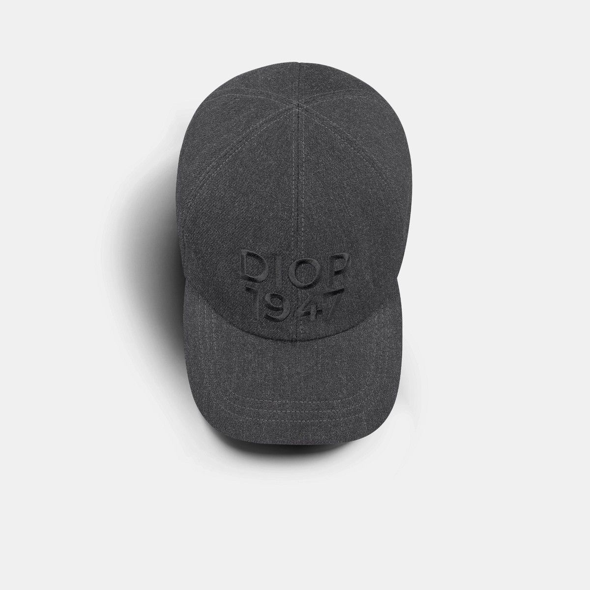Dior o1bcso1str0126 Size:OS/1947 Baseball Cap in Grey Size ONE SIZE - 4 Thumbnail