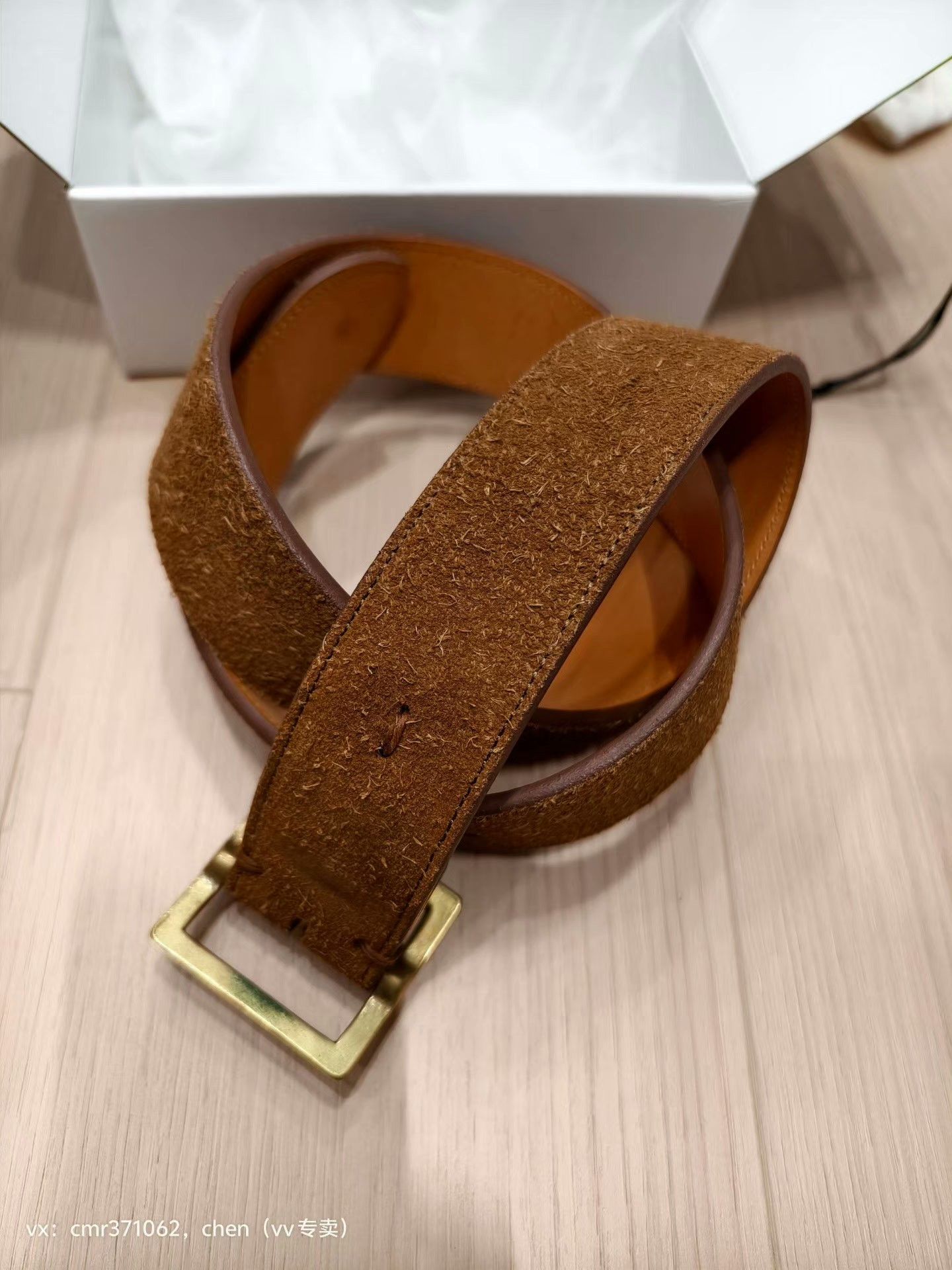 Visvim VISVIM 17AW 45MM Veggie Suede Belt Size ONE SIZE - 1 Thumbnail