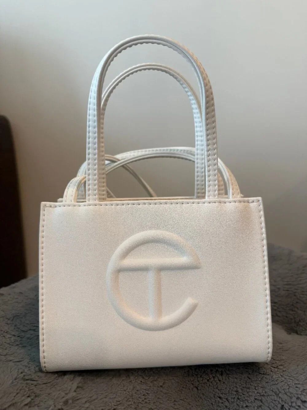 Telfar Telfar White Small Mini Bag Size ONE SIZE - 1 Thumbnail