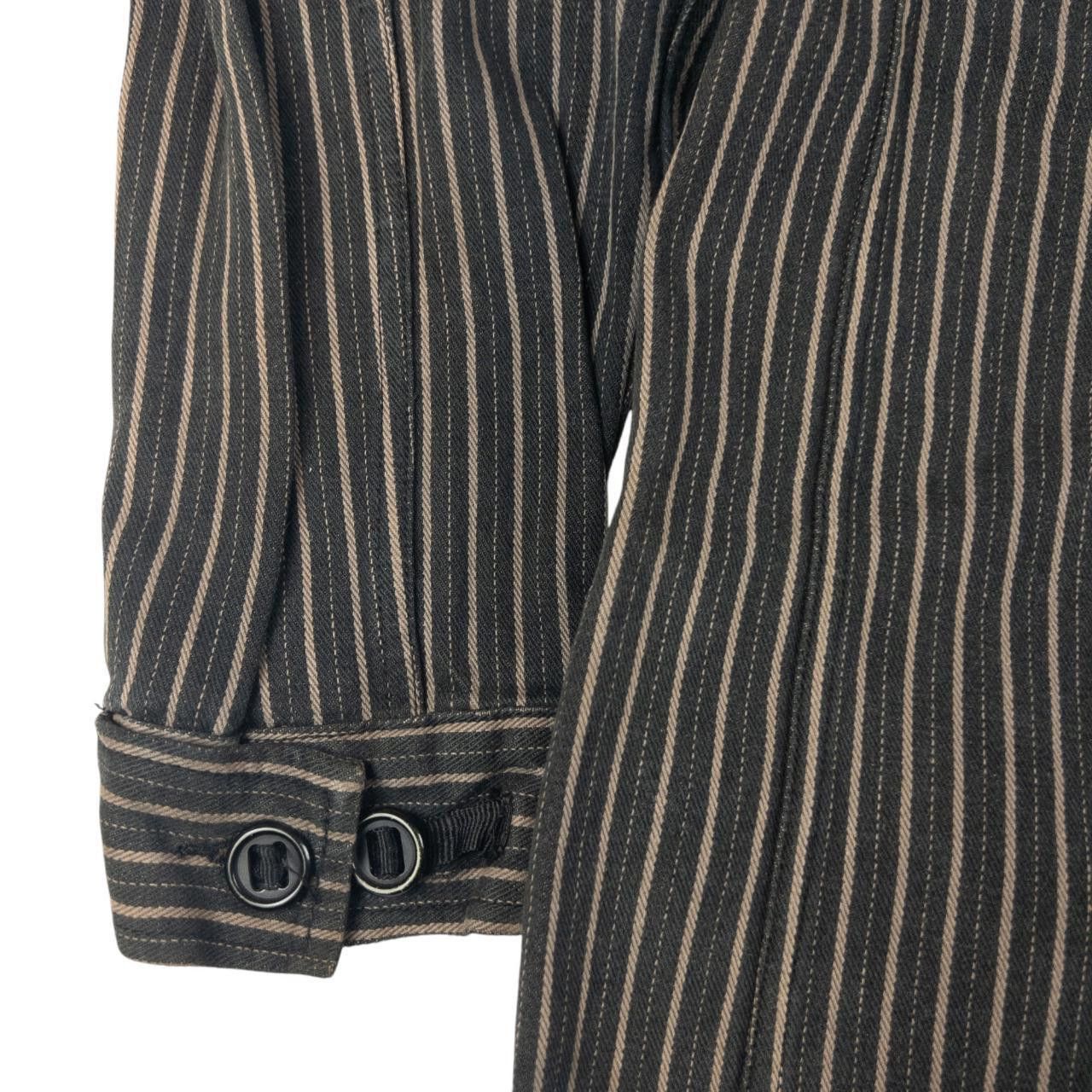 Designer Vintage PPFM Striped Multi Pocket Jacket Size M Size US M / EU 48-50 / 2 - 7 Thumbnail