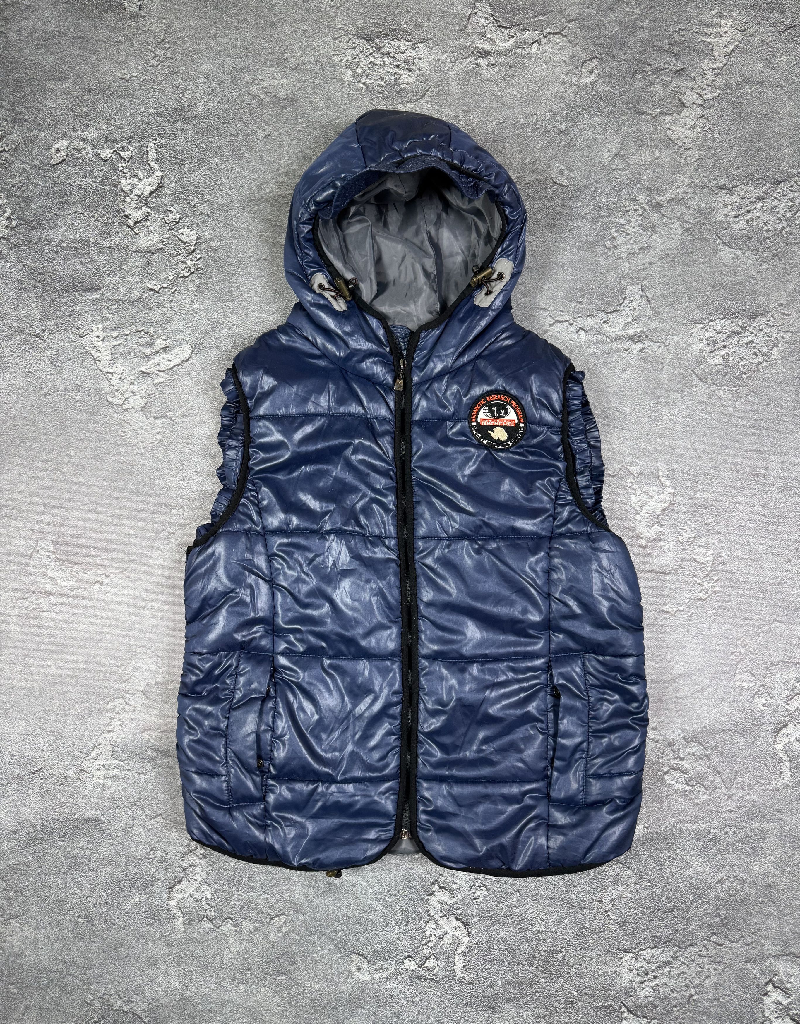 Napapijri Nylon Gorpcore Outdoor Vest Size XL Streetwear