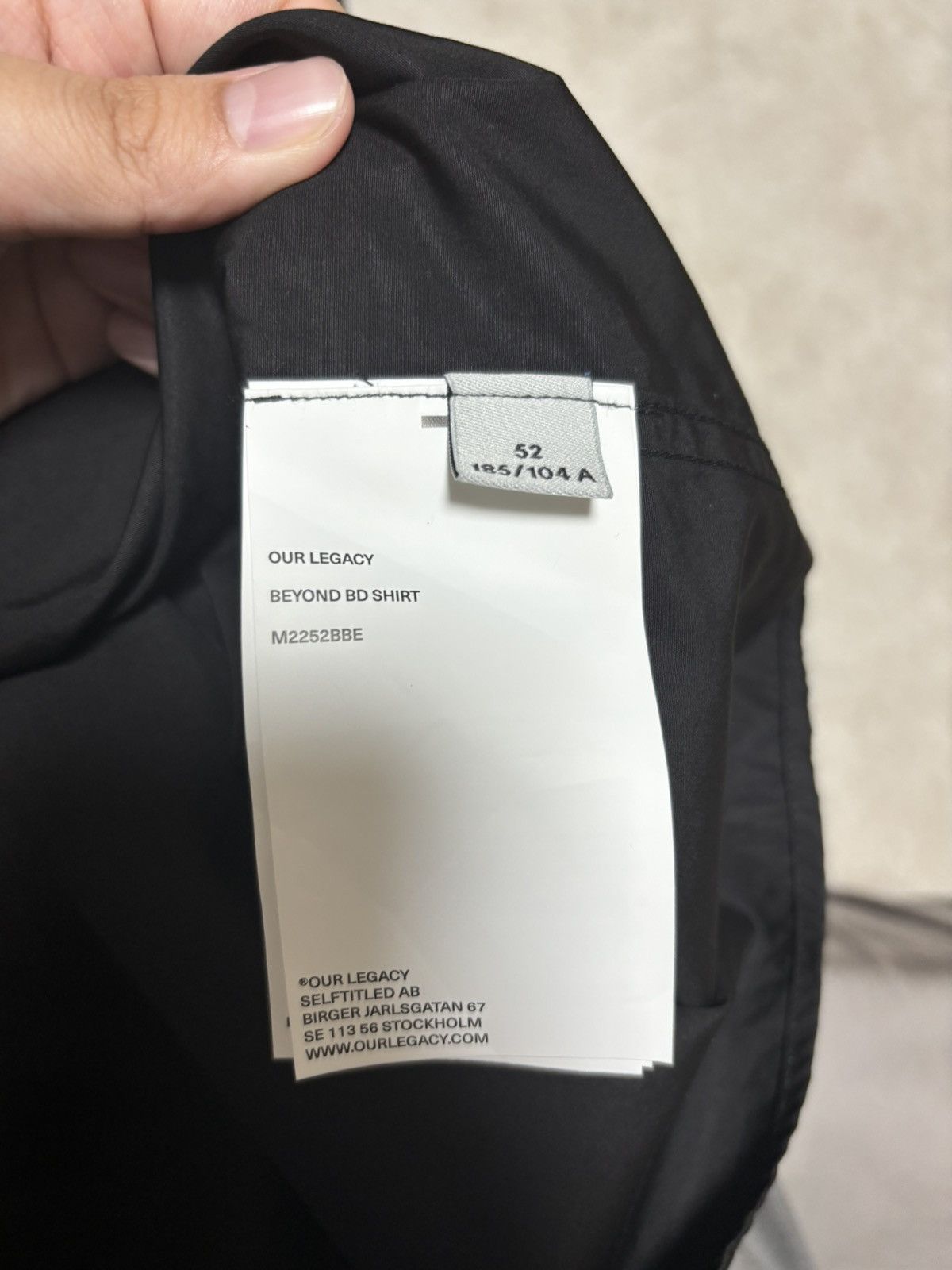 Our Legacy Beyond bd shirt Size US L / EU 52-54 / 3 - 8 Thumbnail