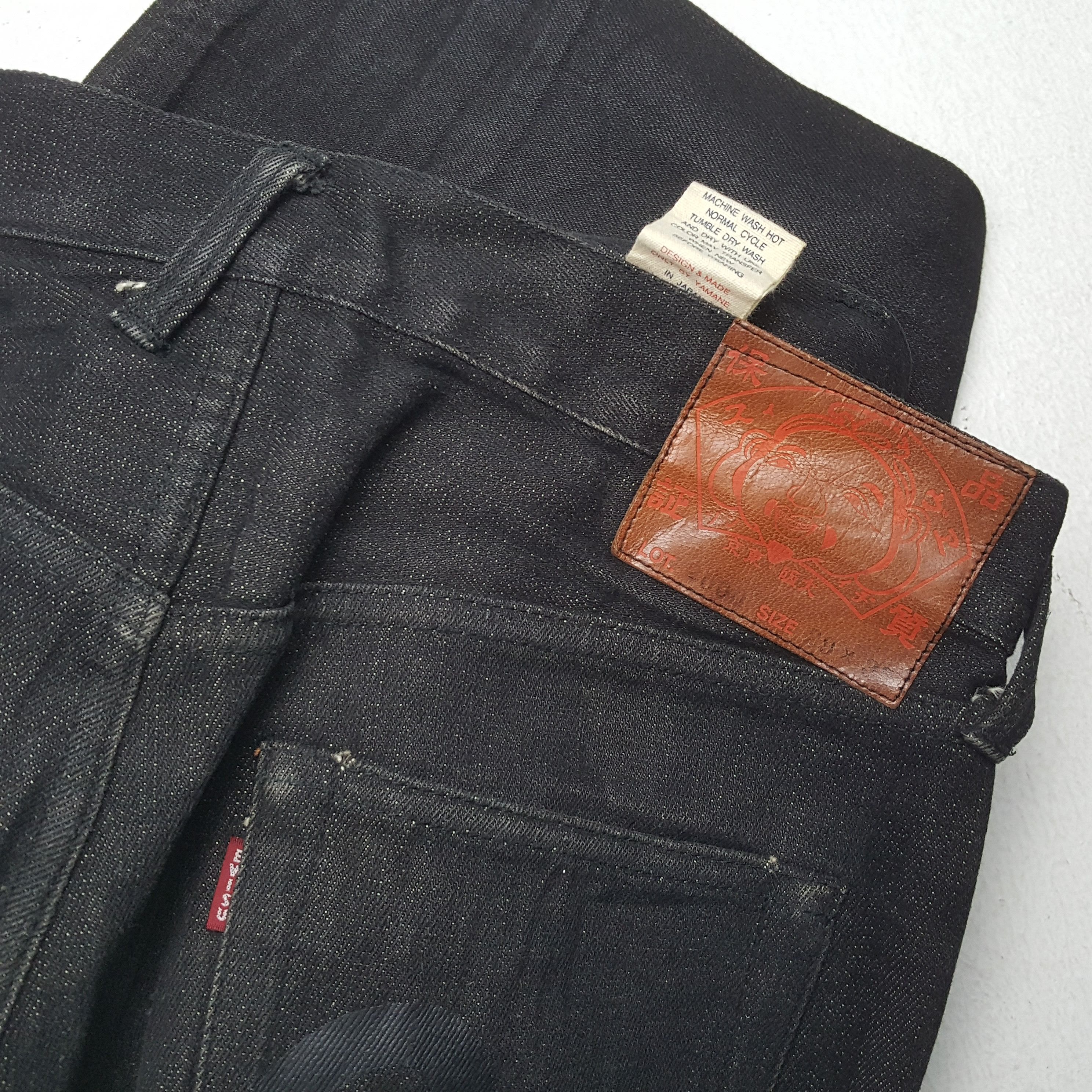 Evisu × Japanese Brand × Vintage EVISU Japanese Brand Streetwear Custom Daicock Jeans Size US 32 / EU 48 - 14 Thumbnail