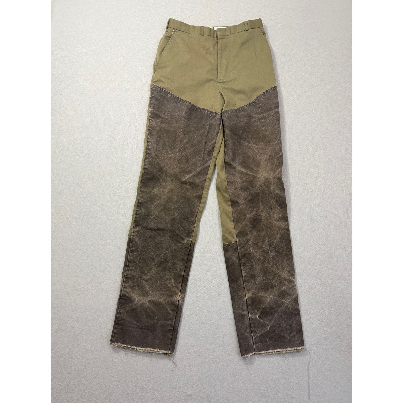Vintage Vintage Staffords Hunting Pants 30x36 Green Two Tone Canvas Size US 30 / EU 46 - 1 Thumbnail