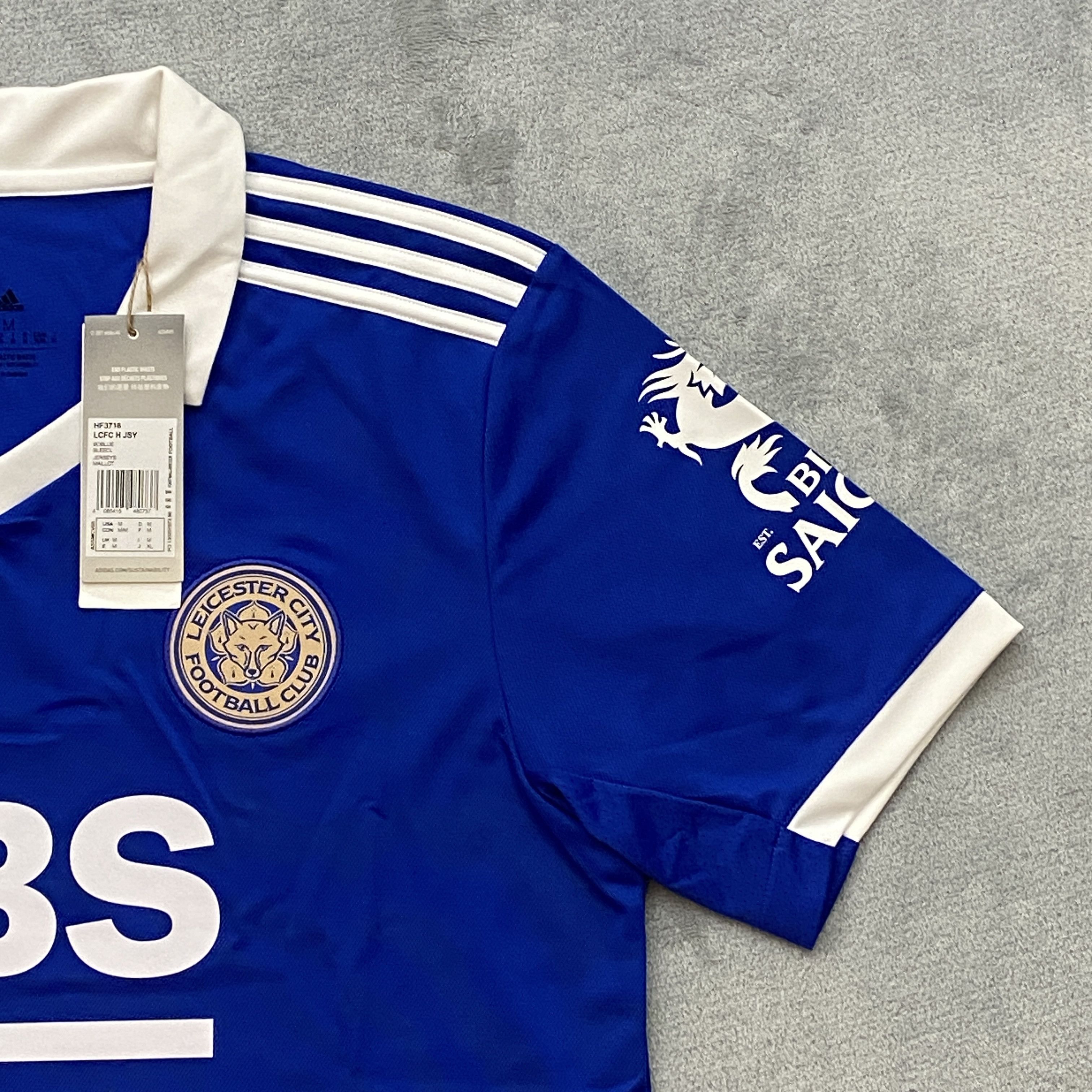 Adidas LEICESTER CITY FC Futbol Home Jersey Medium 2022-23 Soccer Size US M / EU 48-50 / 2 - 6 Thumbnail