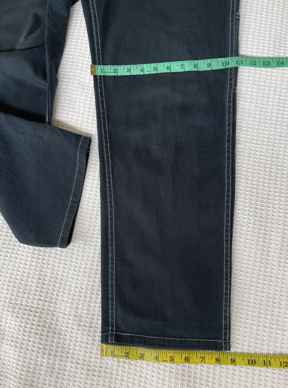 Needles Vintage💢Needles💢Carpenter Worker Black Jeans Crafted USA Size US 34 / EU 50 - 11 Thumbnail