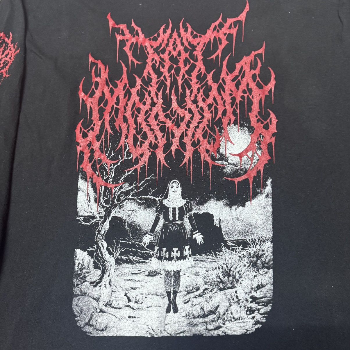 Band Tees Vintage Black Metal band Shirt Longsleeve Size US L / EU 52-54 / 3 - 9 Thumbnail