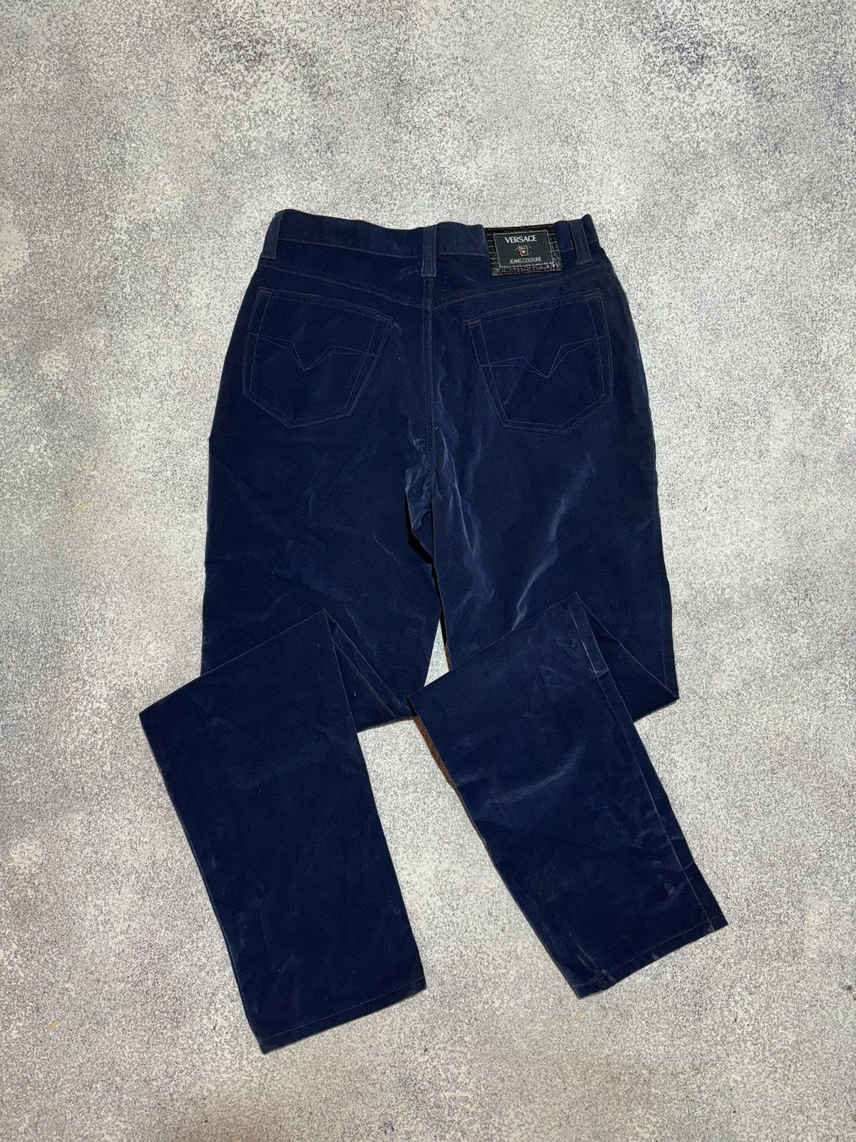 Versace × Versace Jeans Couture Rare! Versace Jeans Couture blue jeans den Size US 31 - 2 Thumbnail