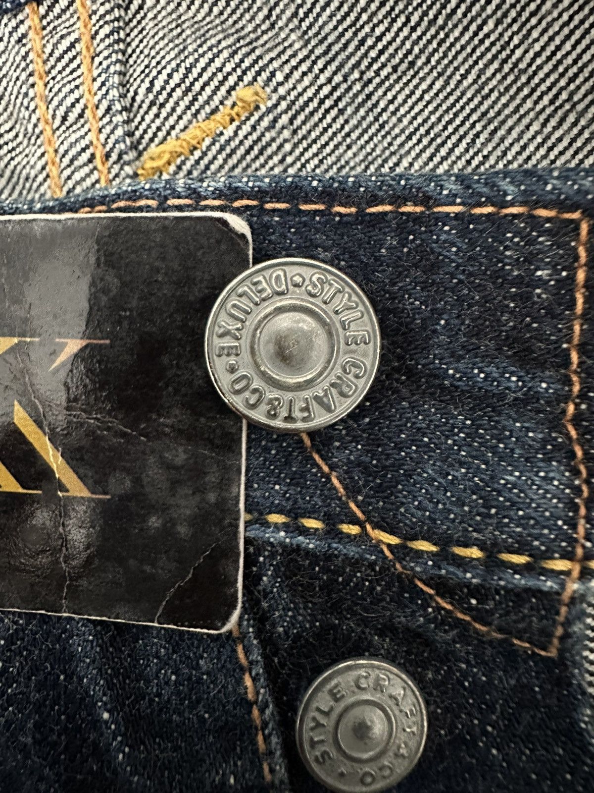 Evisu EVISU NO 1 SPECIAL SEAGULL PINK SELVEDGE DENIM Size US 30 / EU 46 - 8 Thumbnail