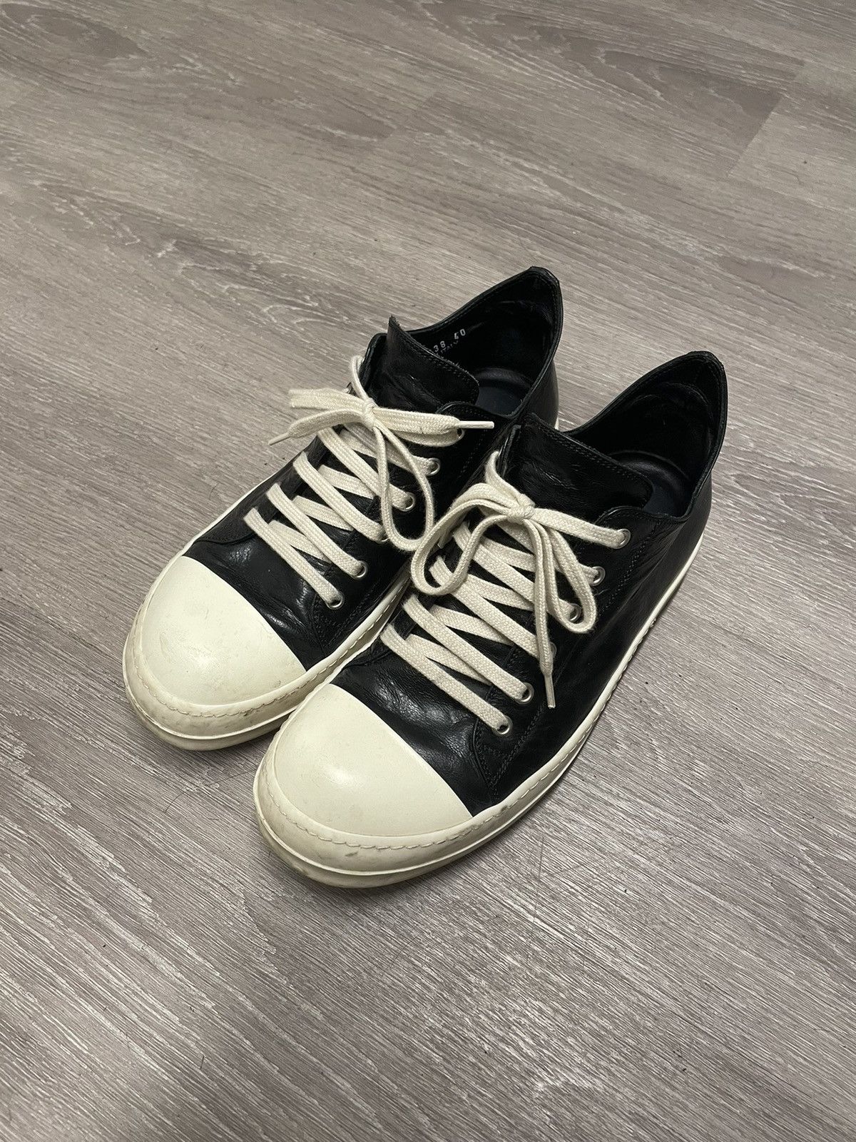 Rick Owens × Rick Owens Drkshdw Rick Owens Mainline Ramones Low  