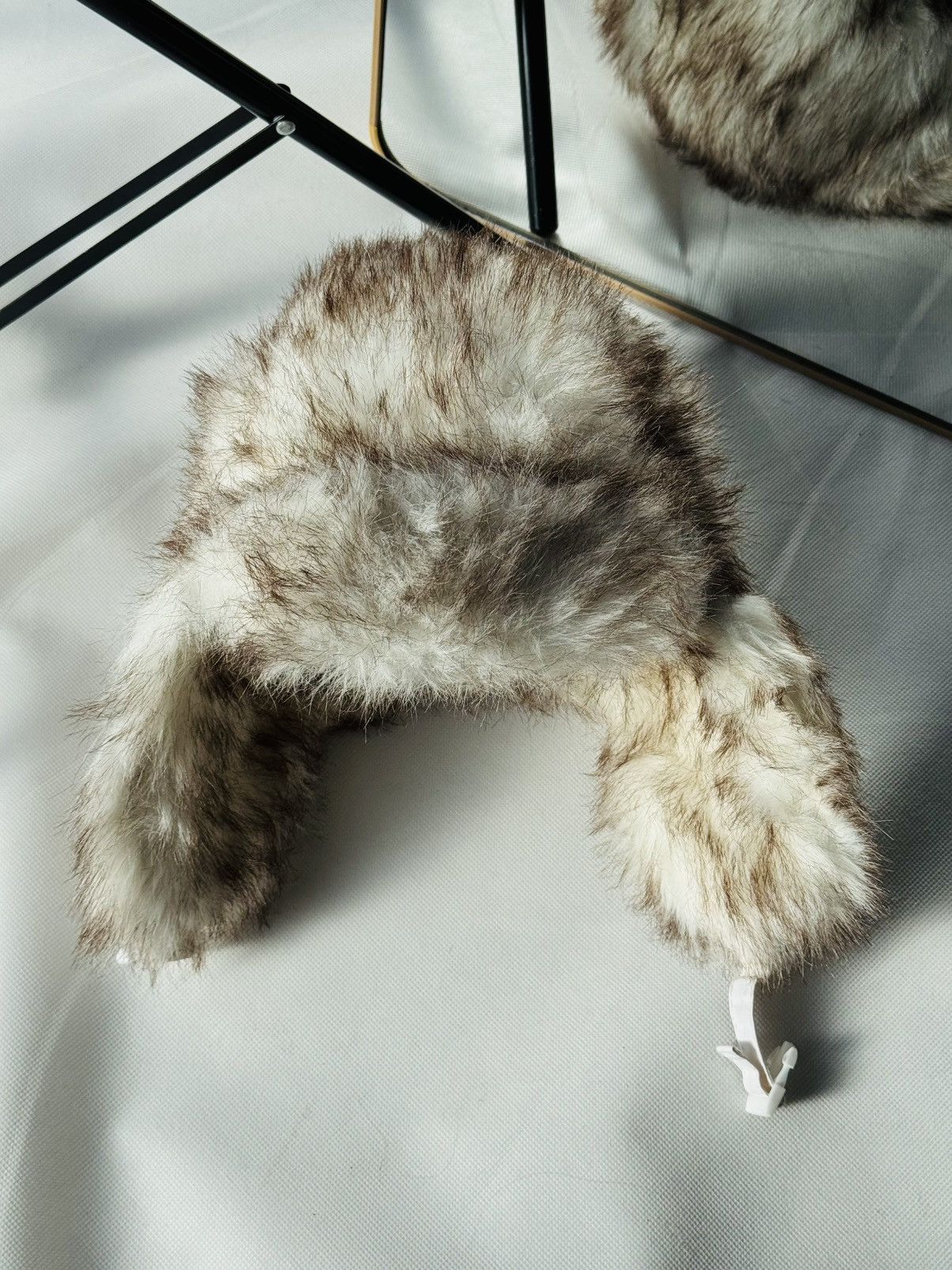 Japanese Brand Vintage fuzzy mohair japanese ushanka hat avant garde Size ONE SIZE - 11 Thumbnail