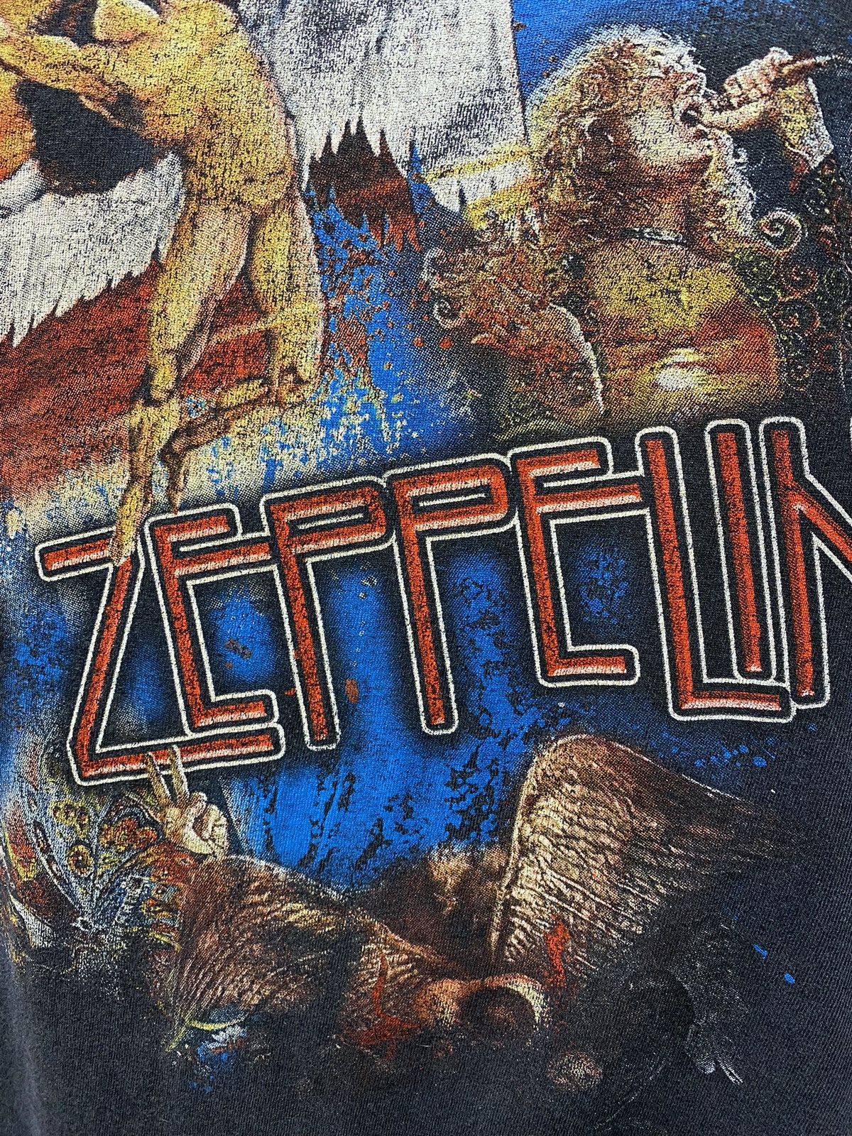 Band Tees × Vintage Vintage 90’s Led Zeppelin Band T Shirt Adult Size Medium Size US M / EU 48-50 / 2 - 7 Thumbnail