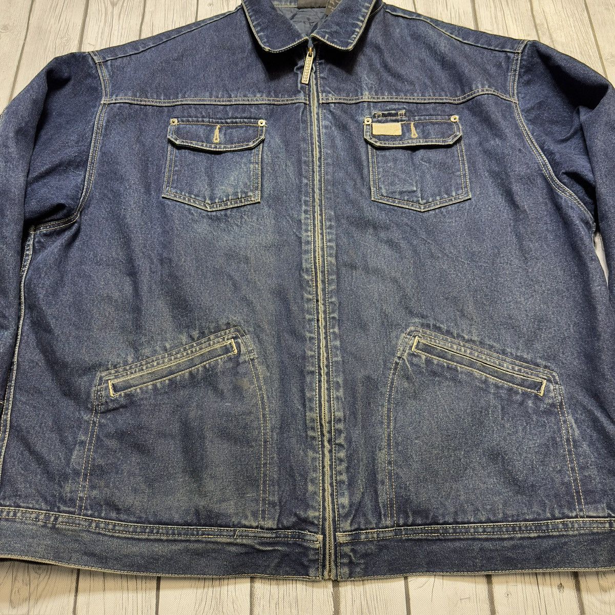 Rocawear × Vintage Vintage Rocawear denim jacket Size US XXL / EU 58 / 5 - 4 Thumbnail