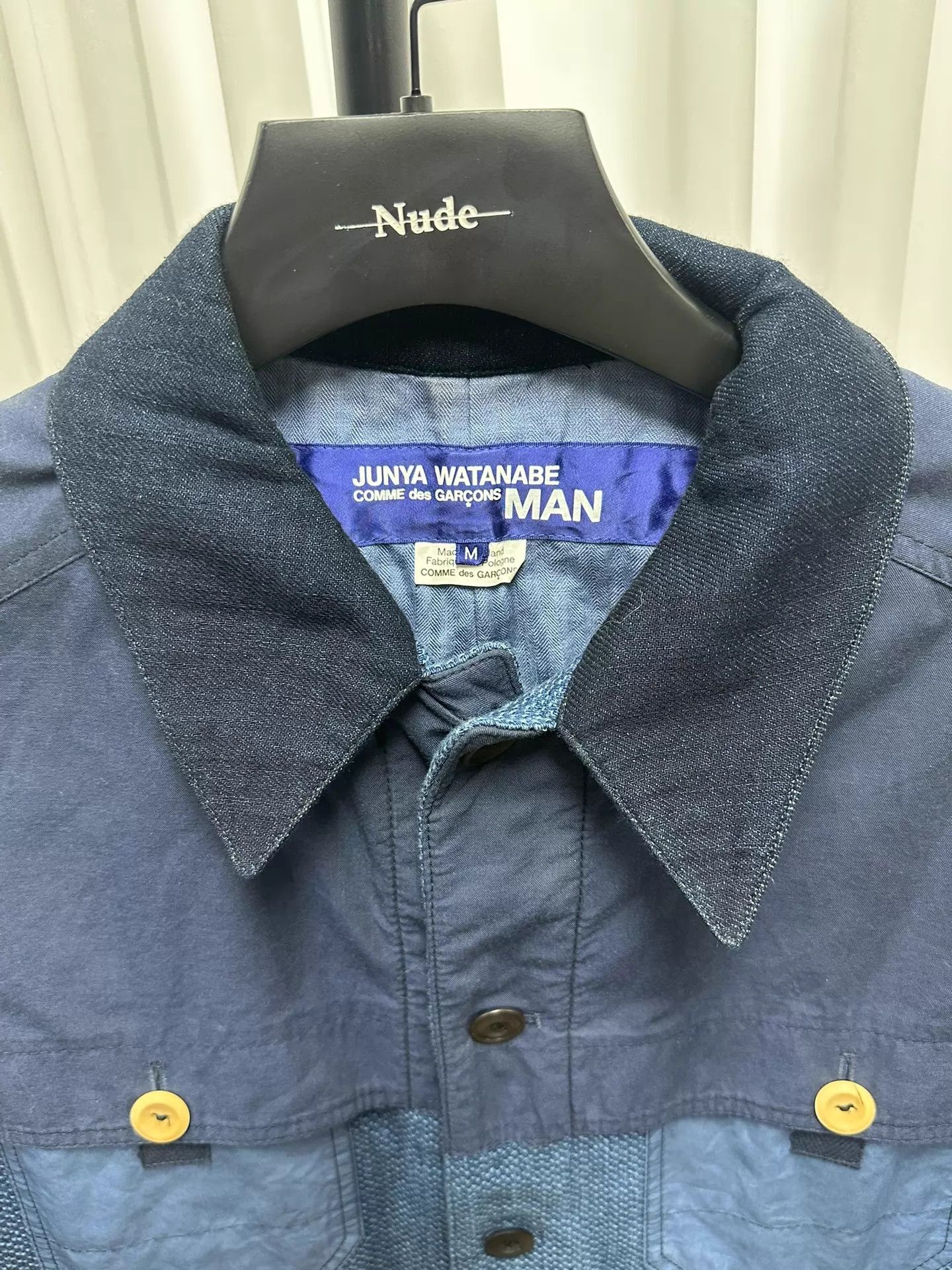 Junya Watanabe Junya Watanabe Man 15ss Indigo Sashiko Work Jkt M Size US M / EU 48-50 / 2 - 4 Thumbnail