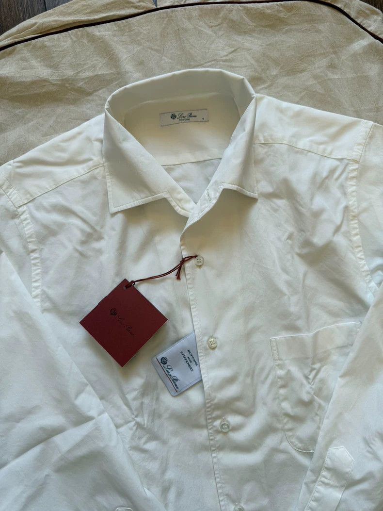 Loro Piana LORO PIANA Cotton shirt Size US S / EU 44-46 / 1 - 4 Thumbnail