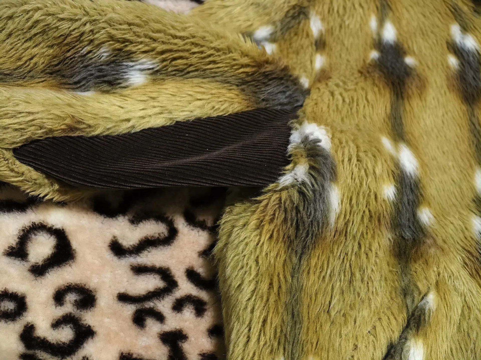 Other Fox Pattern Faux Fur Hoodie. Size US M / EU 48-50 / 2 - 6 Thumbnail