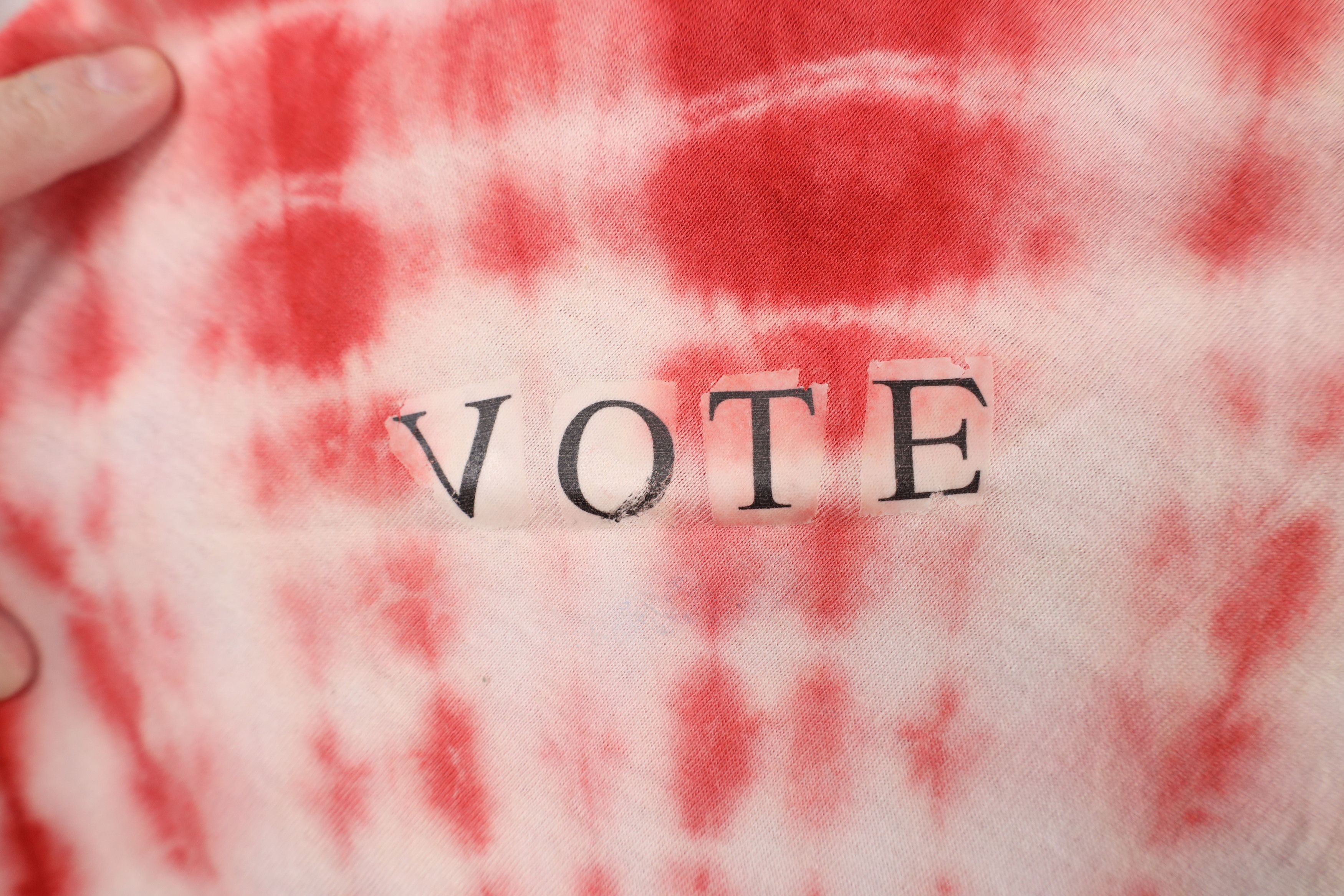 Vintage Vintage Y2K Vote For George W Bush Tie Dye T-Shirt Cotton Size US XXL / EU 58 / 5 - 4 Thumbnail