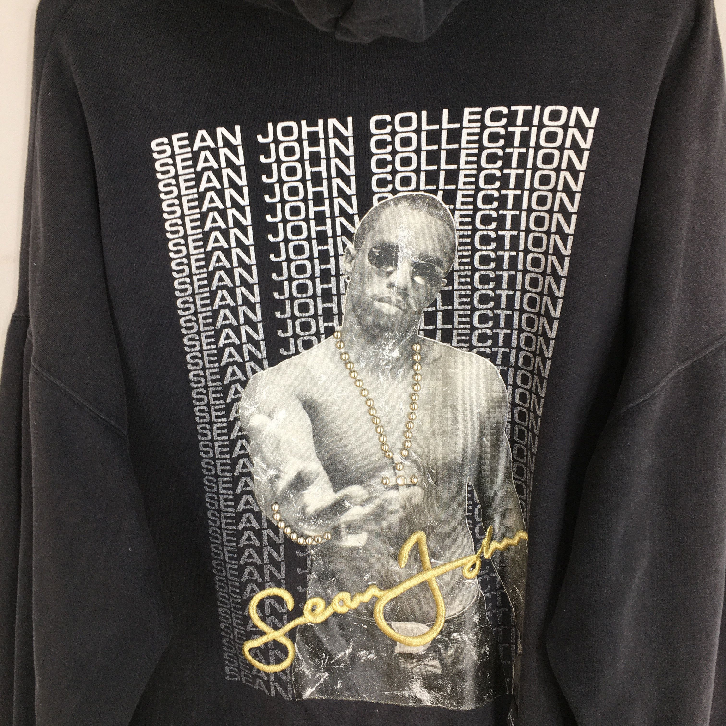 Rap Tees Vintage 90s Sean John Zipper Hoodies Oversized 3XLarge Size US XXL / EU 58 / 5 - 2 Thumbnail