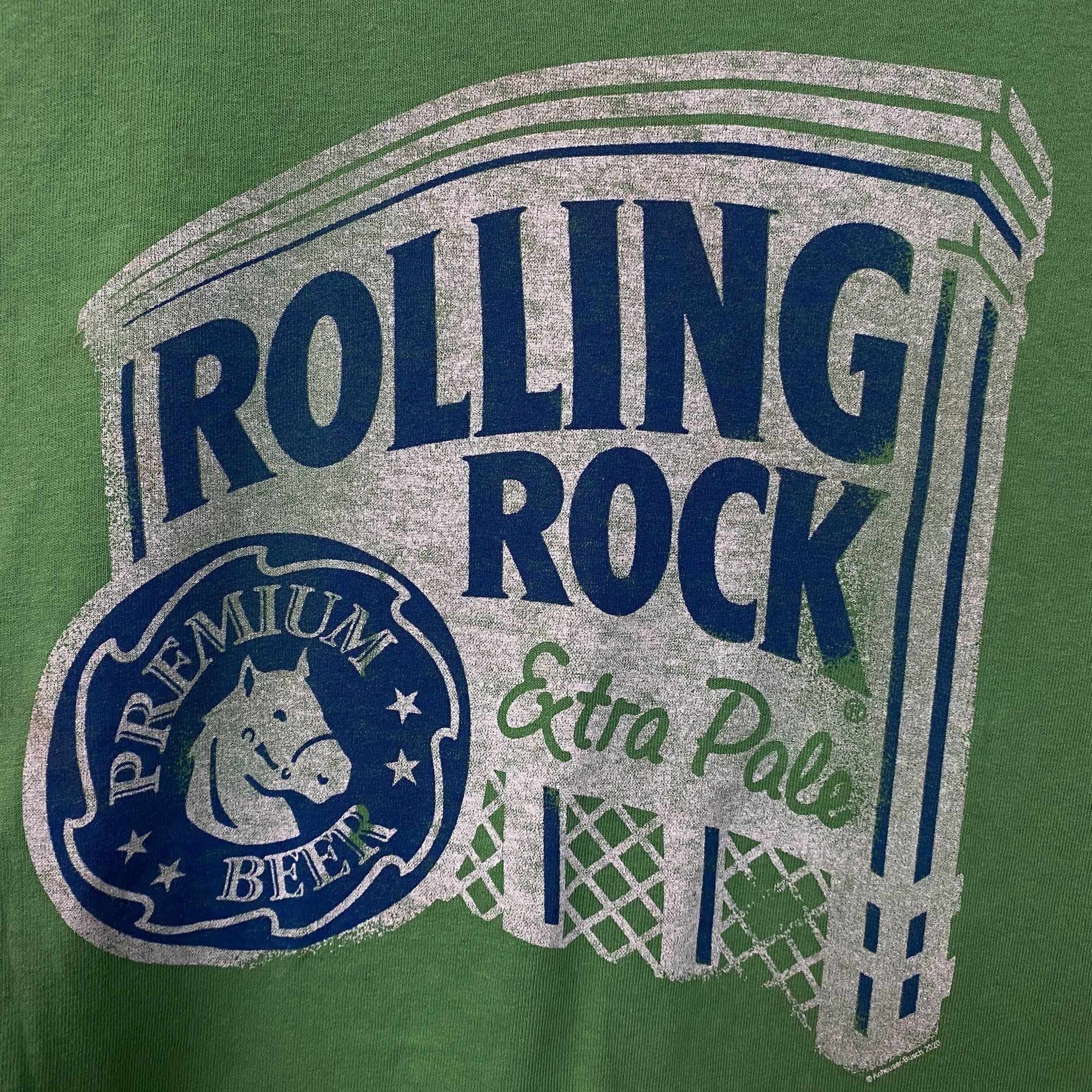 Other Rolling Rock Beer Classic Logo Distressed T-Shirt XL Size US XL / EU 56 / 4 - 2 Thumbnail