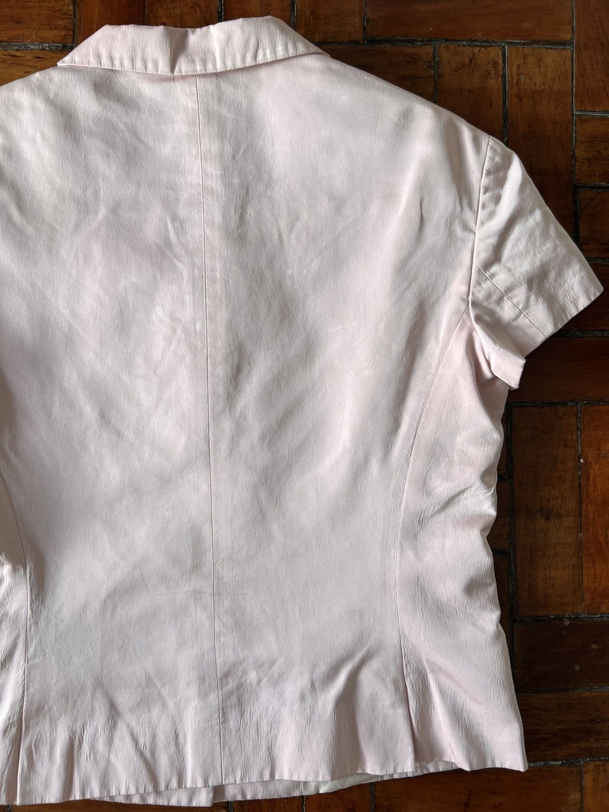 Jil Sander Jil Sander by Raf Simons pink blazer Size XXS / US 00 / IT 34 - 12 Thumbnail