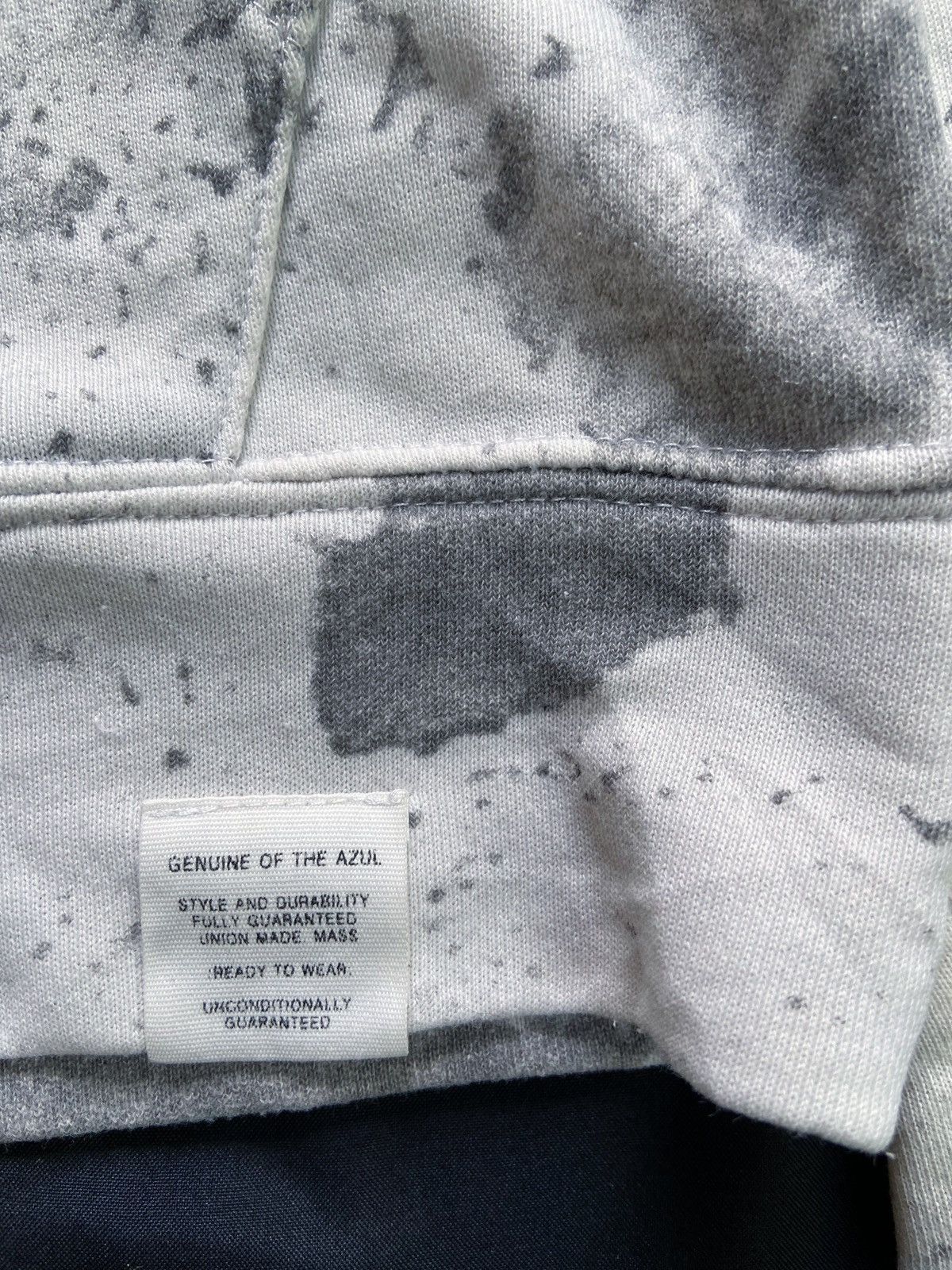Japanese Brand AZUL REALIZE BRUSH HOODIE Size US L / EU 52-54 / 3 - 9 Thumbnail