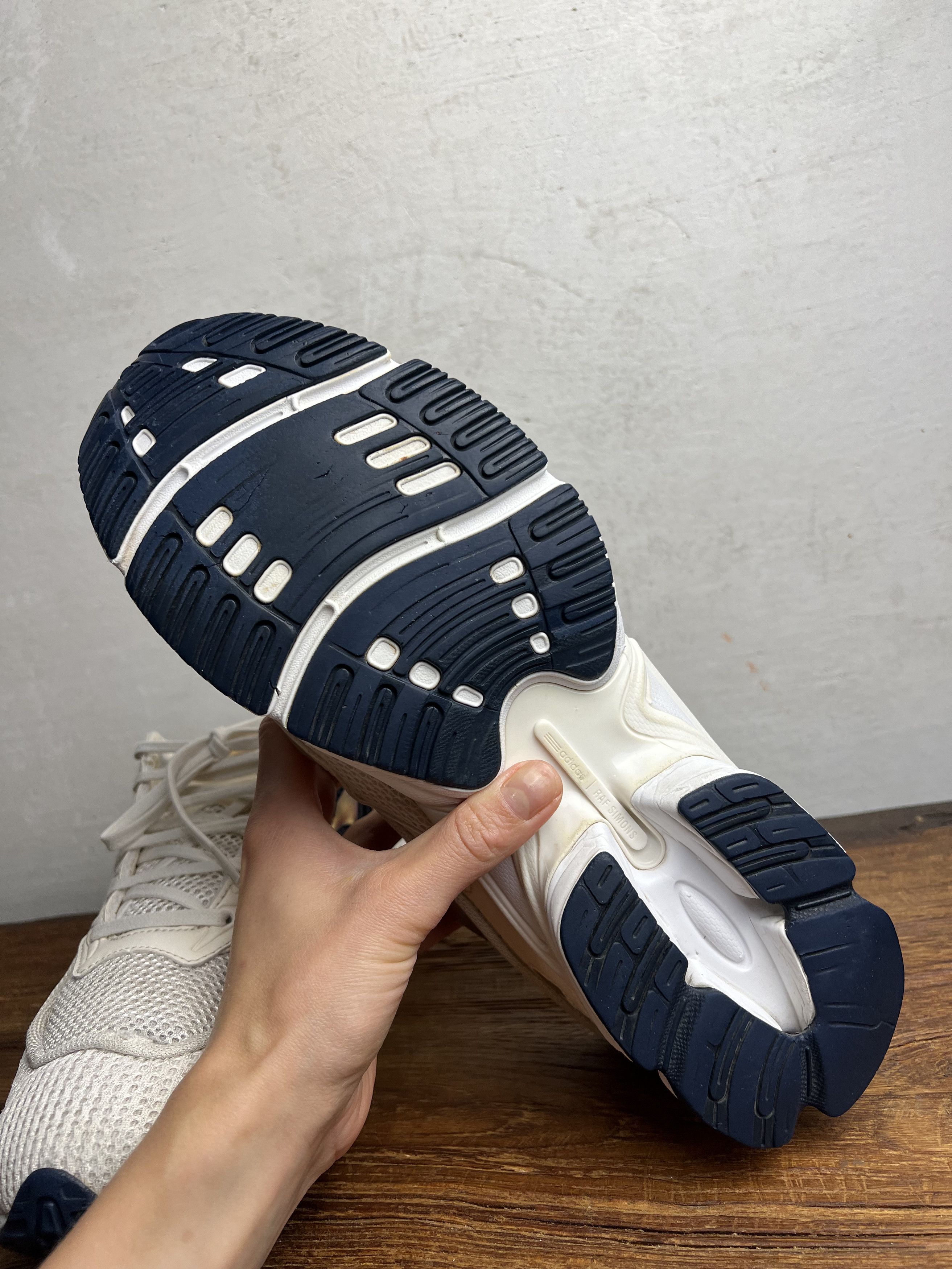 Adidas × Raf Simons Raf Simons x Adidas Ozweego 2 Chalk white Sneakers Size US 11 / EU 44 - 14 Thumbnail
