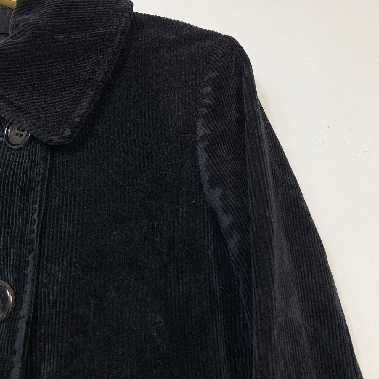 Comme des Garcons Vintage tricot COMME des GARCONS Black Corduroy Size US M / EU 48-50 / 2 - 8 Thumbnail