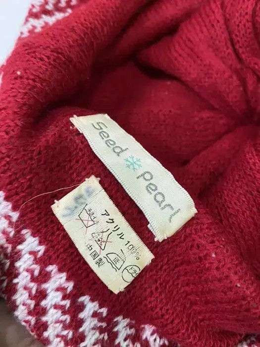 Japanese Brand Japanese Brand Seed Pearl Beanie Hat Size ONE SIZE - 5 Thumbnail