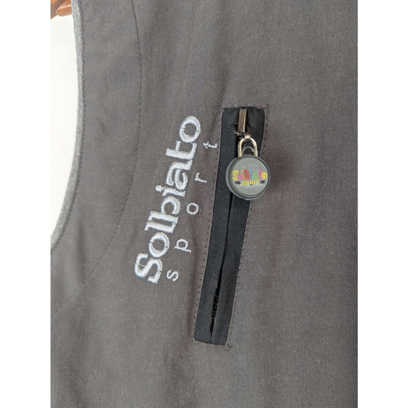 Other Solbiato Sport Cycling Vest Womens Large Grey Windproof Size L / US 10 / IT 46 - 2 Thumbnail