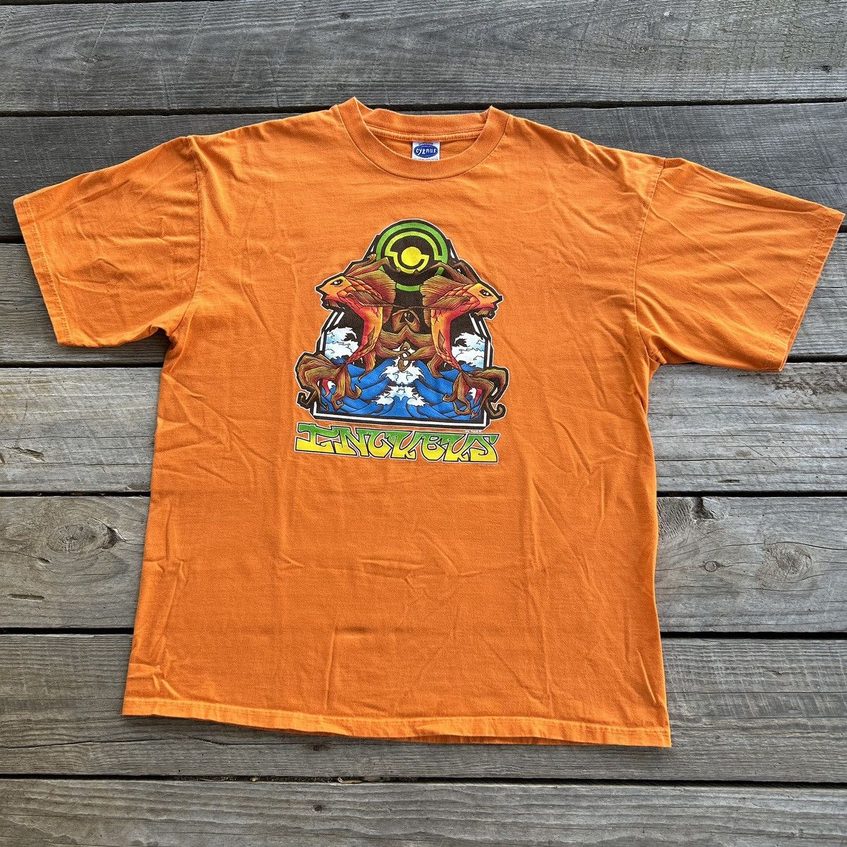 Band Tees Vintage 1999 Incubus Band T Shirt Cygnus Double Sided Size US XL / EU 56 / 4 - 2 Thumbnail